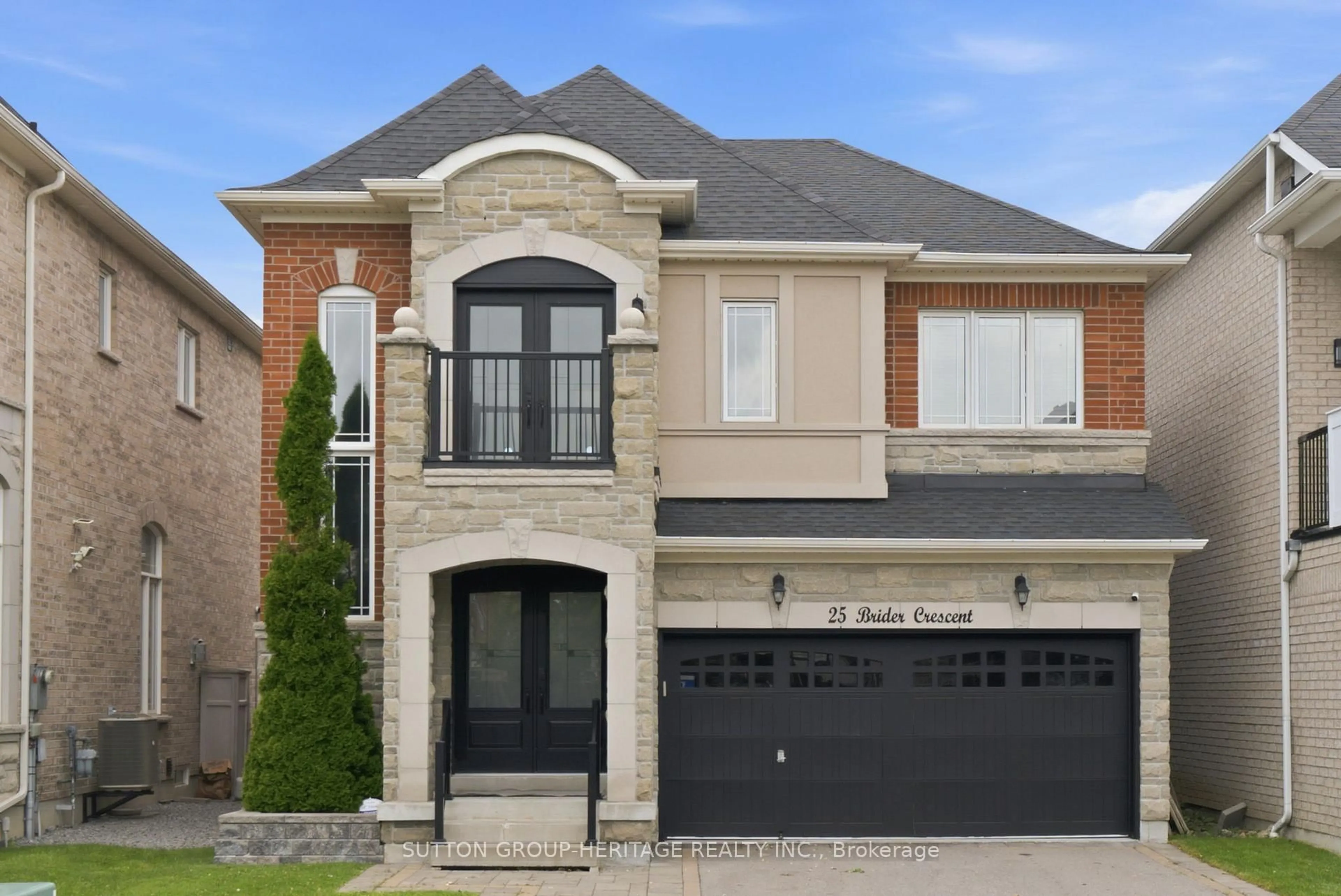 Home with brick exterior material, street for 25 Brider Cres, Ajax Ontario L1Z 0M3