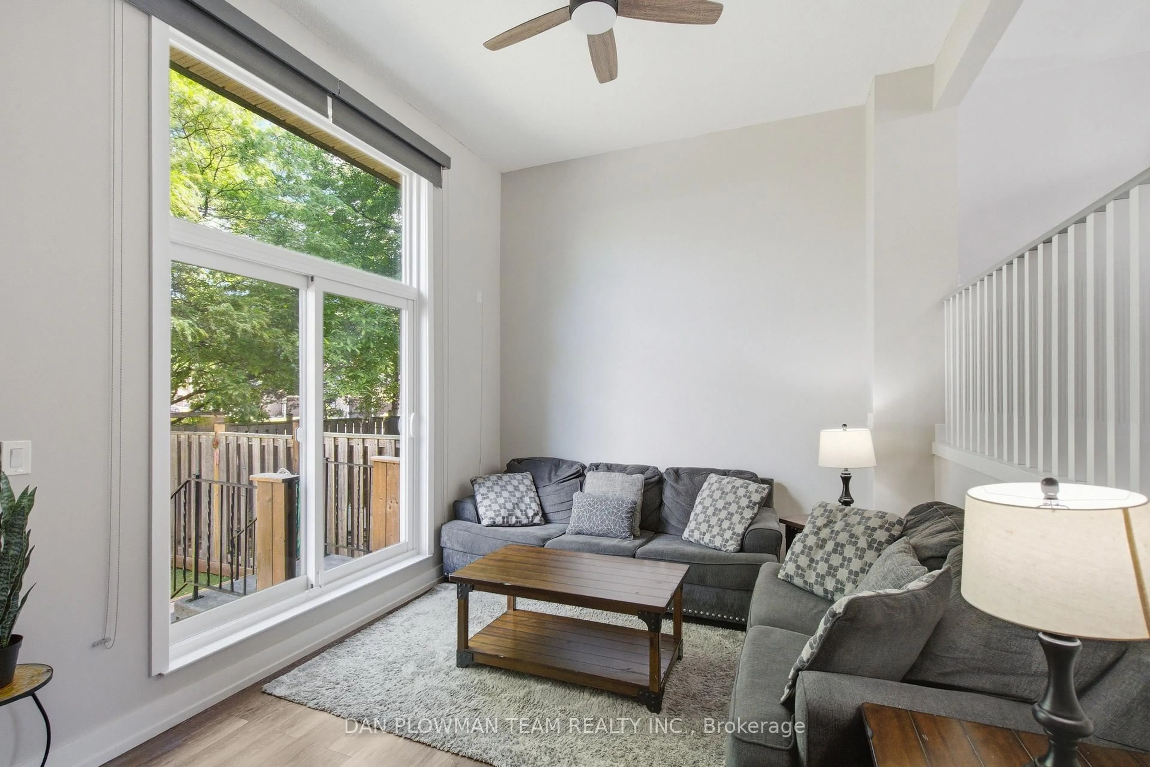 Living room with furniture, unknown for 350 Camelot Crt #45, Oshawa Ontario L1G 6P7