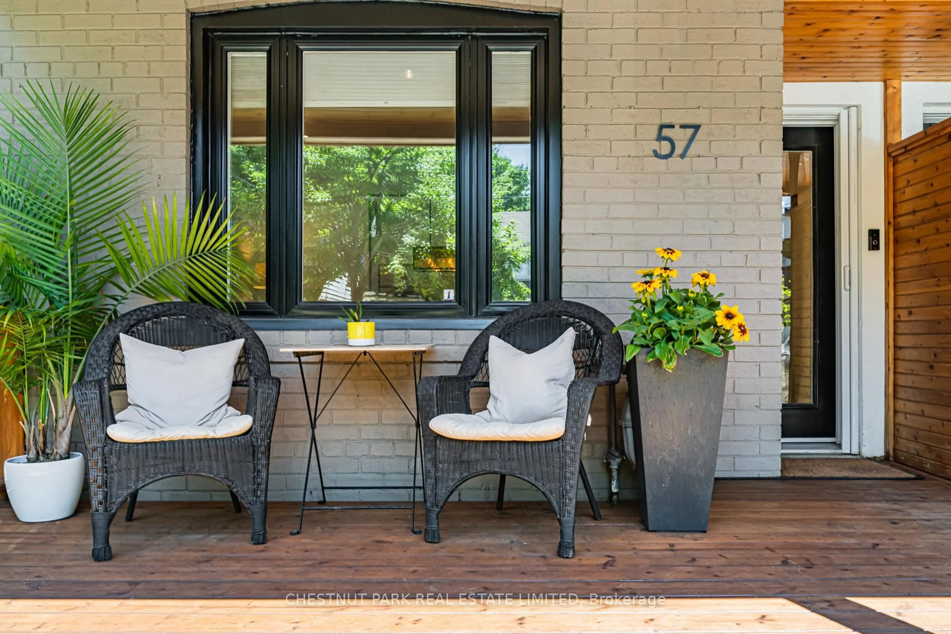 Patio, street for 57 Billings Ave, Toronto Ontario M4L 2S3