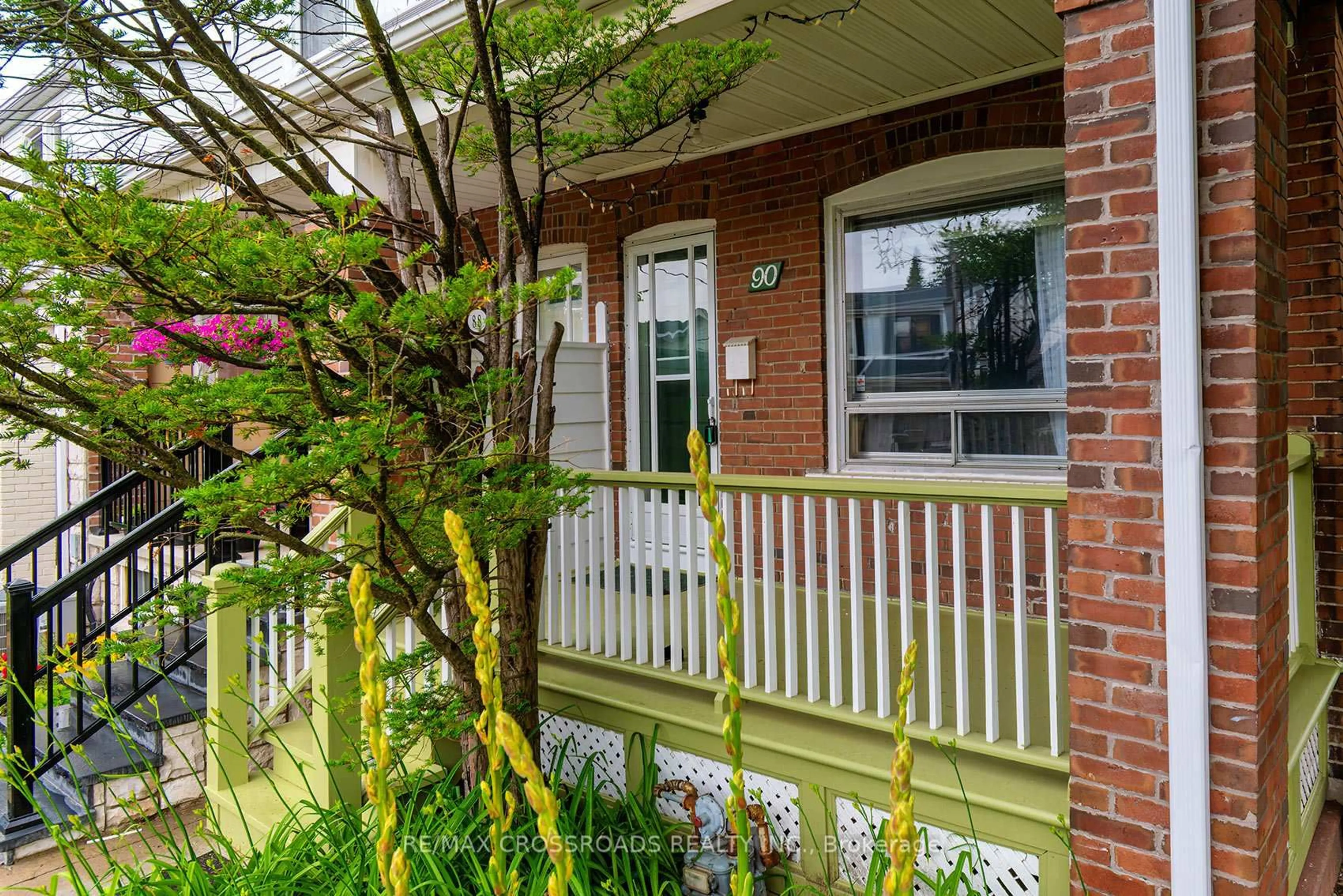 Home with brick exterior material, street for 90 Milverton Blvd, Toronto Ontario M4J 1T8