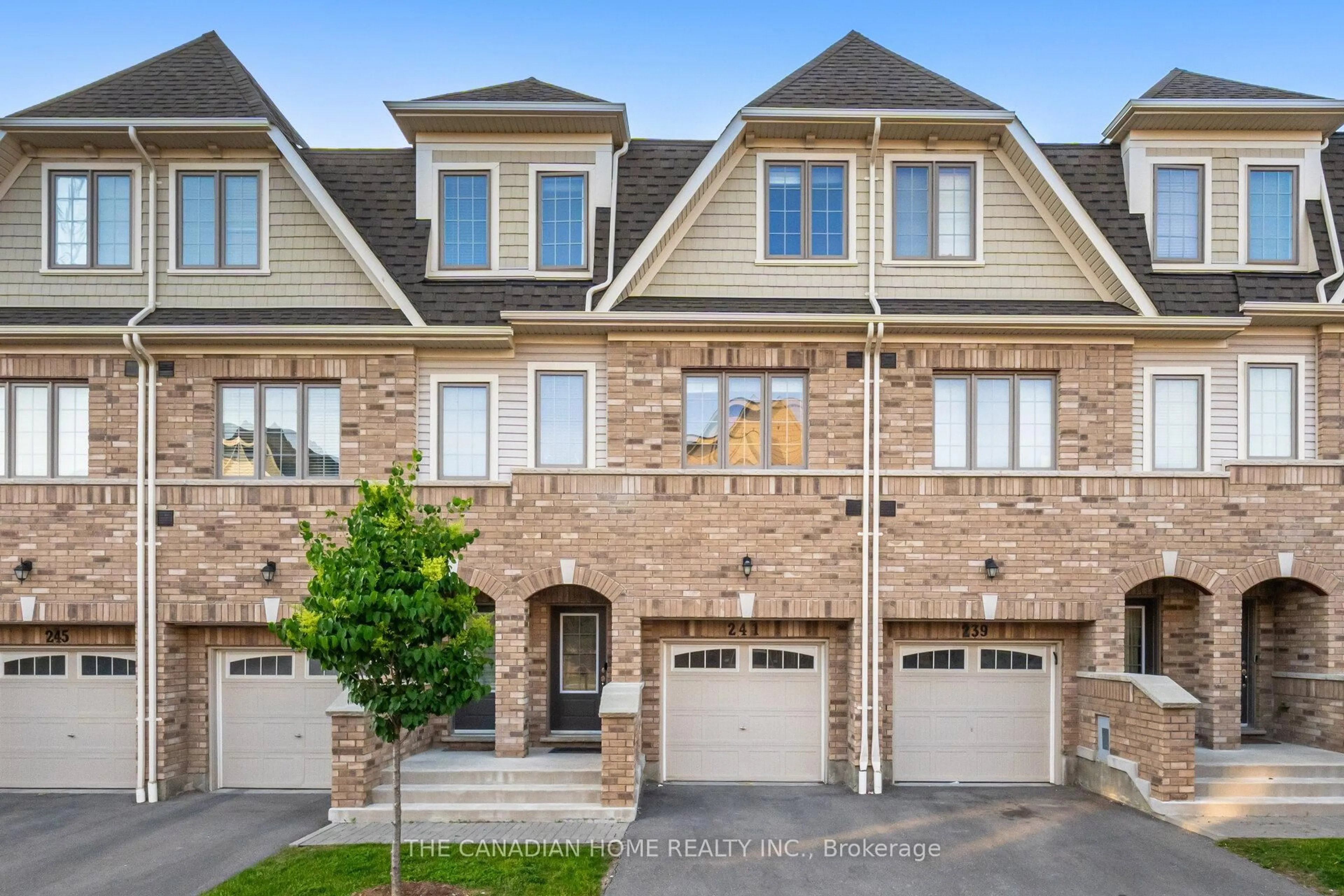 Home with brick exterior material, street for 241 Danzatore Path, Oshawa Ontario L1L 0P9