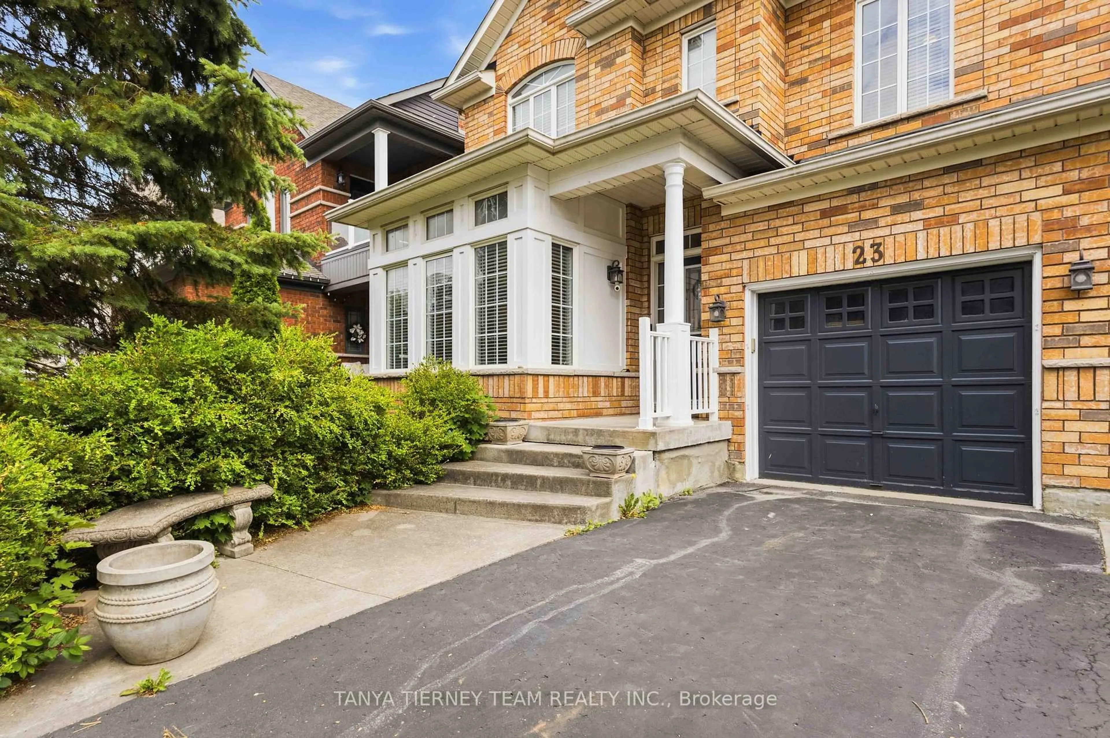 Home with brick exterior material, street for 23 Cody Ave, Whitby Ontario L1M 1K7