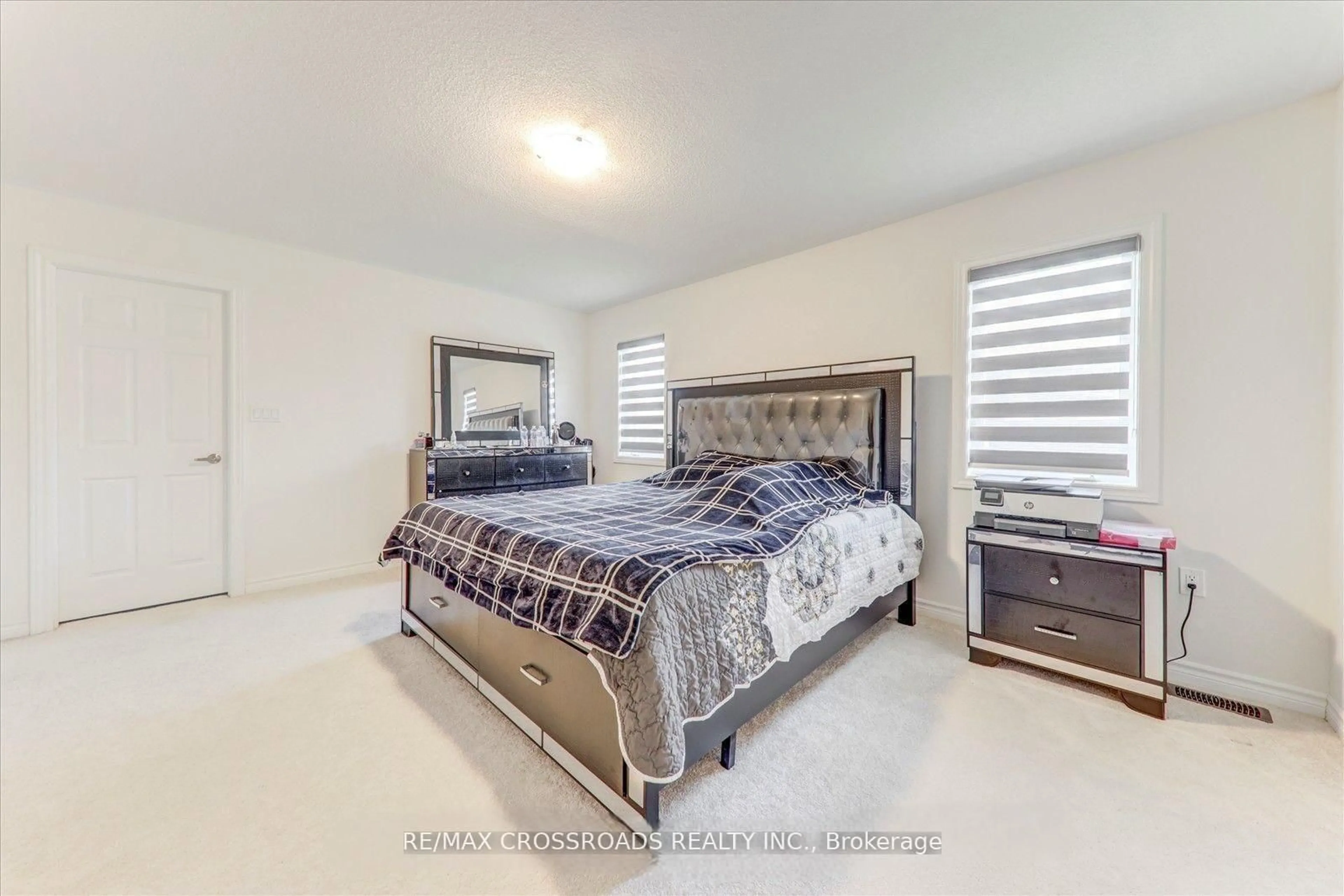 Bedroom with bed, unknown for 225 Fleetwood Dr, Oshawa Ontario L1T 3E7