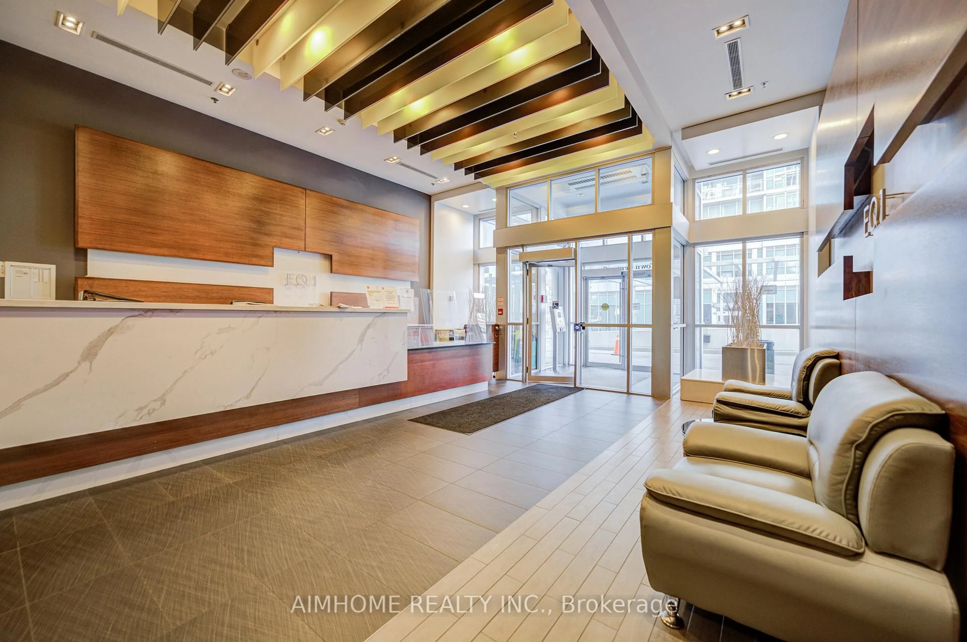 Lobby for 70 Town Centre Crt #2602, Toronto Ontario M1P 4Y7