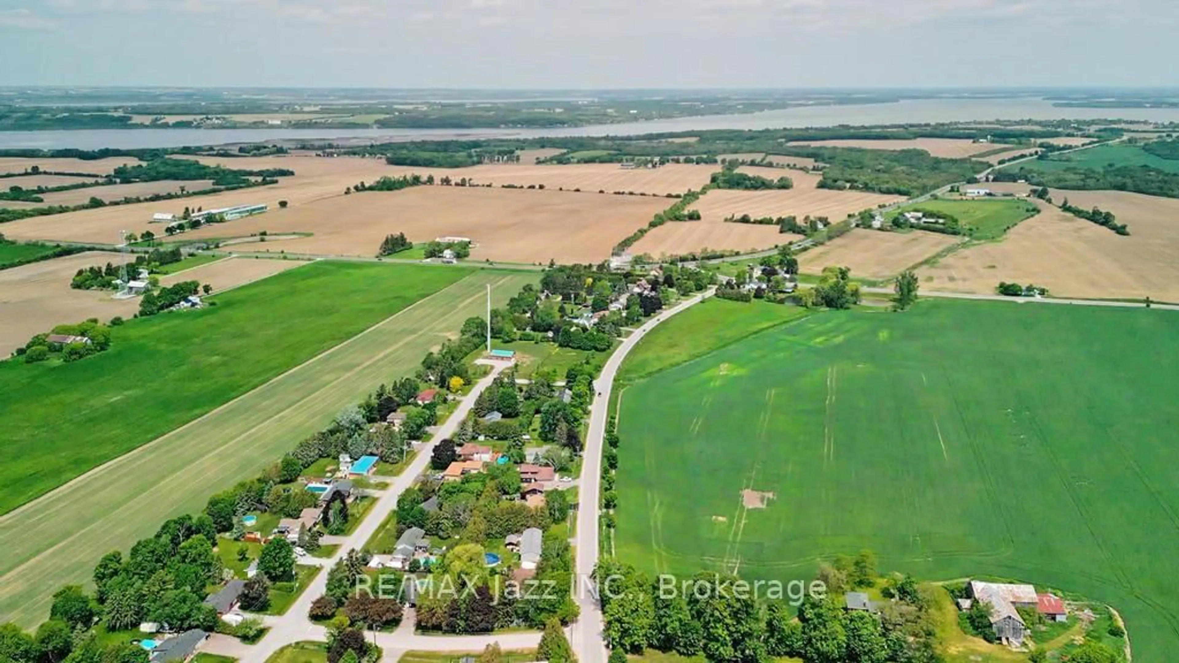 A pic from outside/outdoor area/front of a property/back of a property/a pic from drone, water/lake/river/ocean view for 14360 Old Scugog Rd, Scugog Ontario L0B 1B0