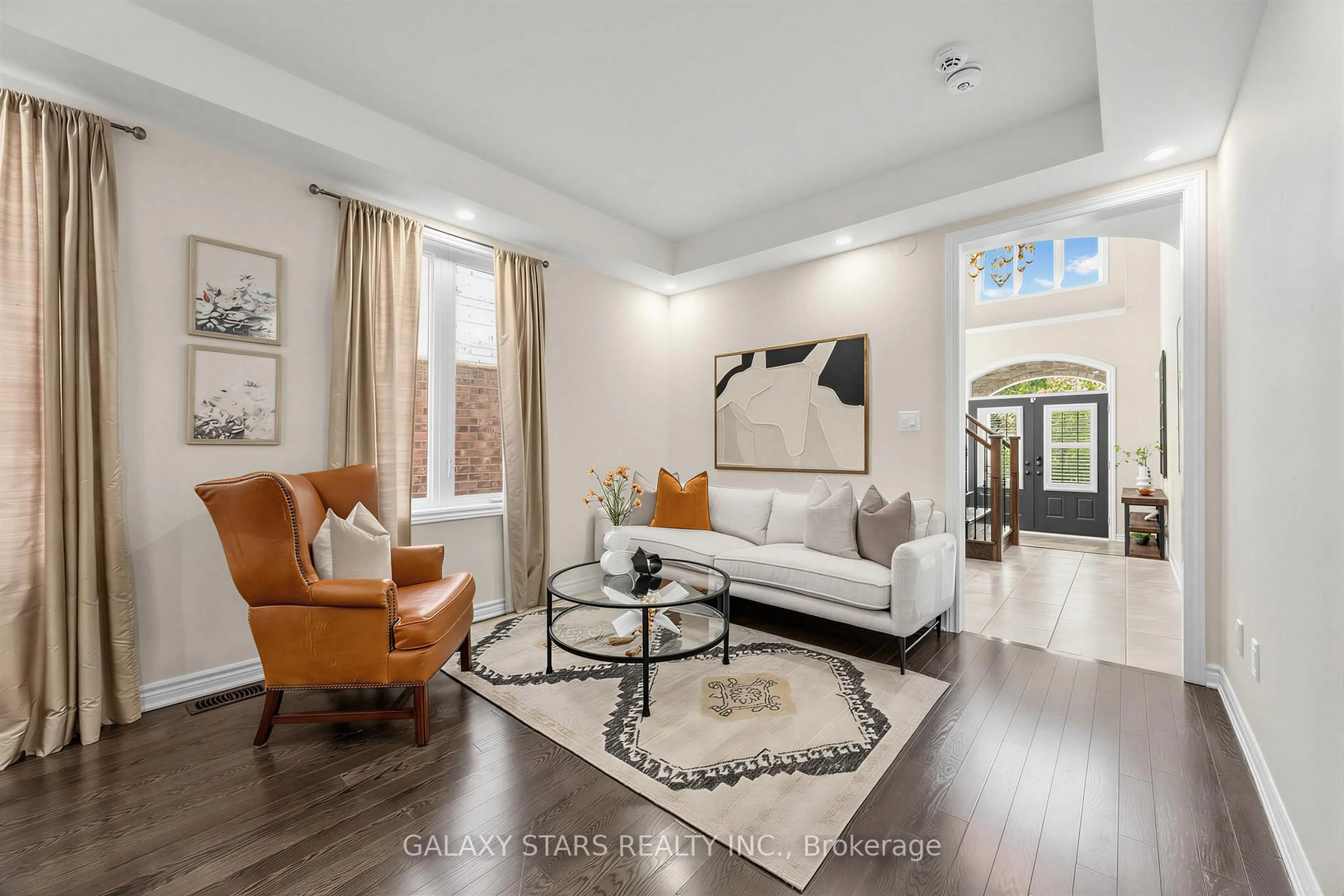 Living room with furniture, unknown for 2148 Saffron Dr, Pickering Ontario L1X 0E2