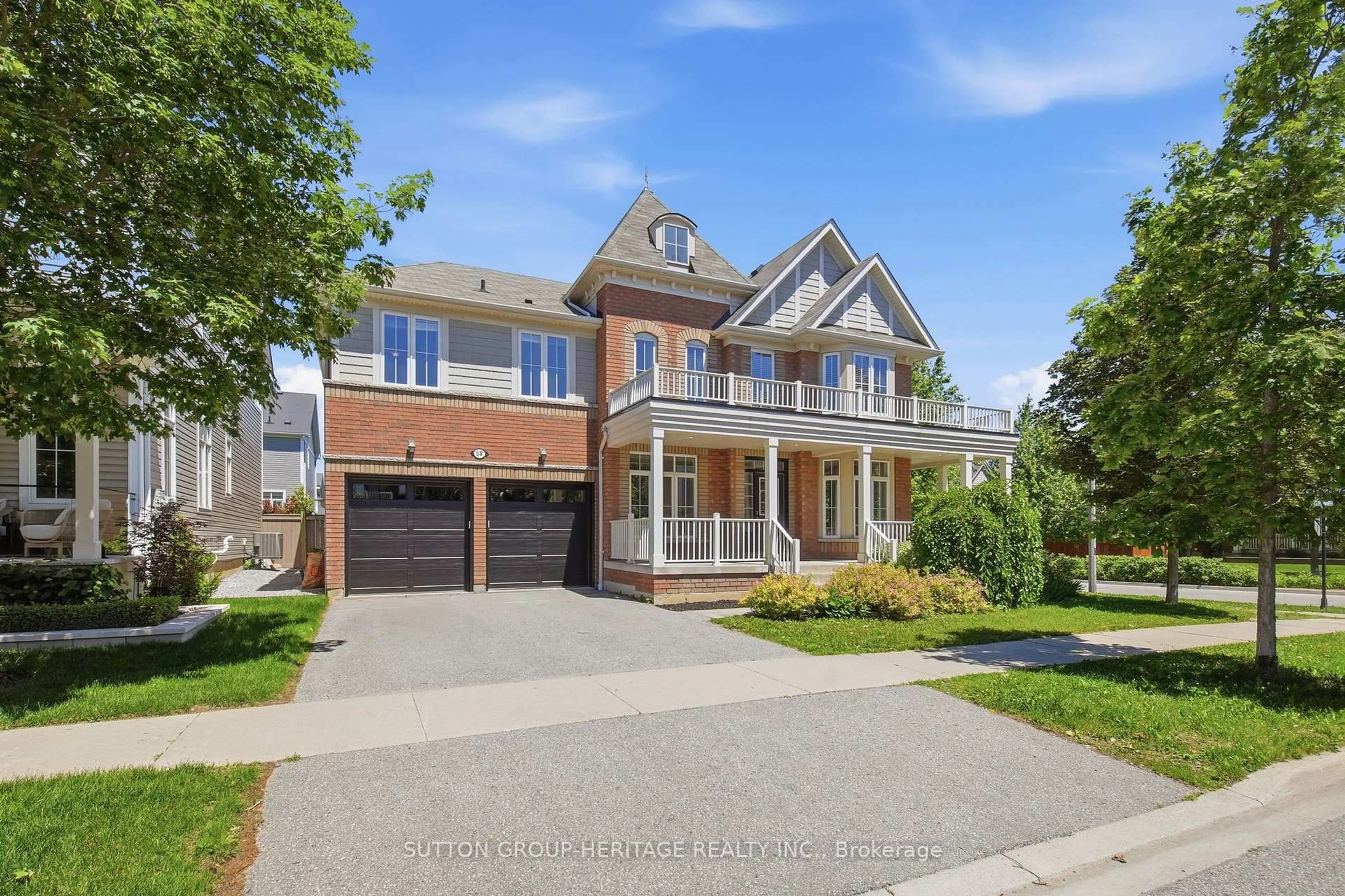 Home with brick exterior material, street for 58 Gerry Ravary Pl, Whitby Ontario L1M 0J1