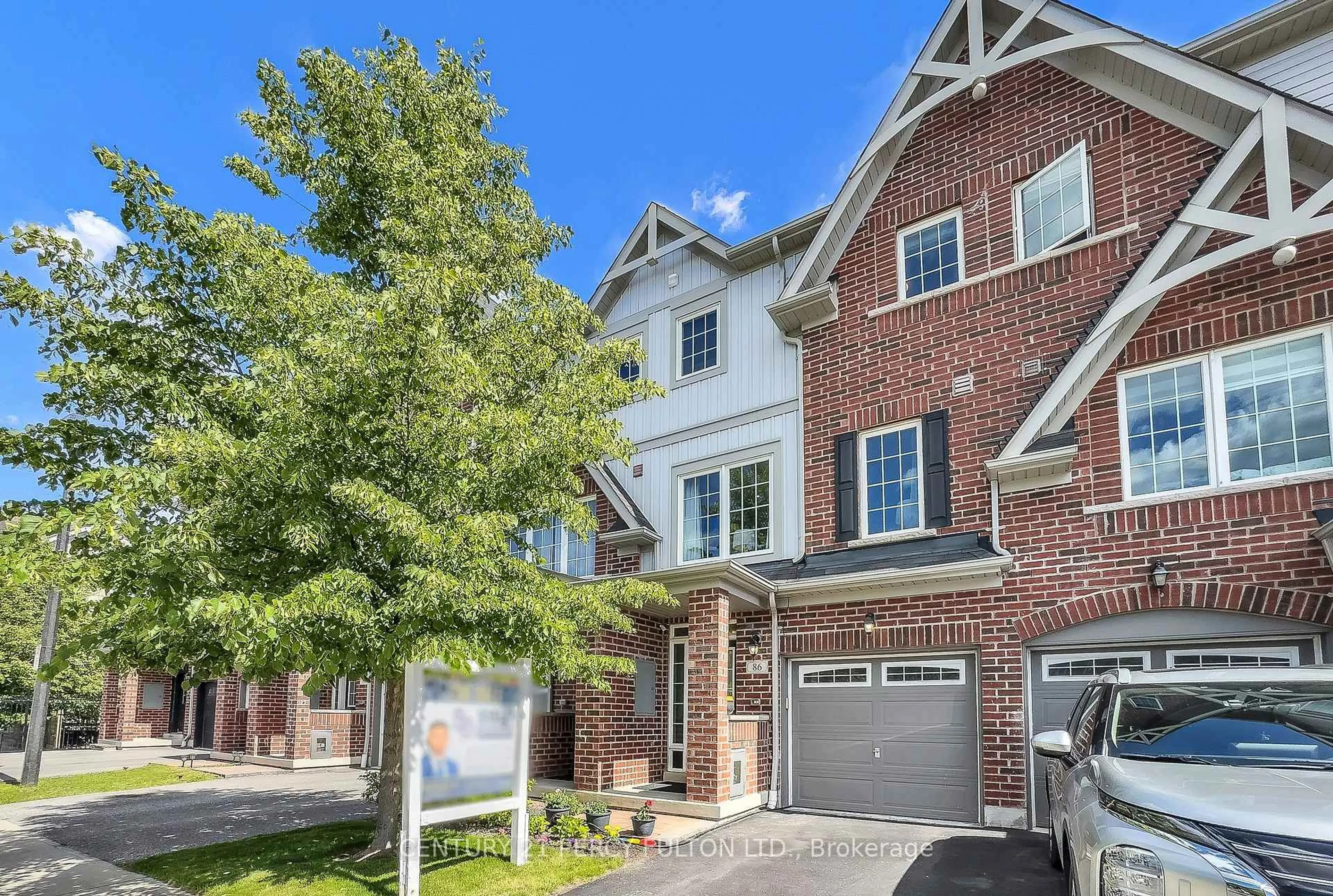 Home with brick exterior material, street for 86 Magpie Way, Whitby Ontario L1N 0K5