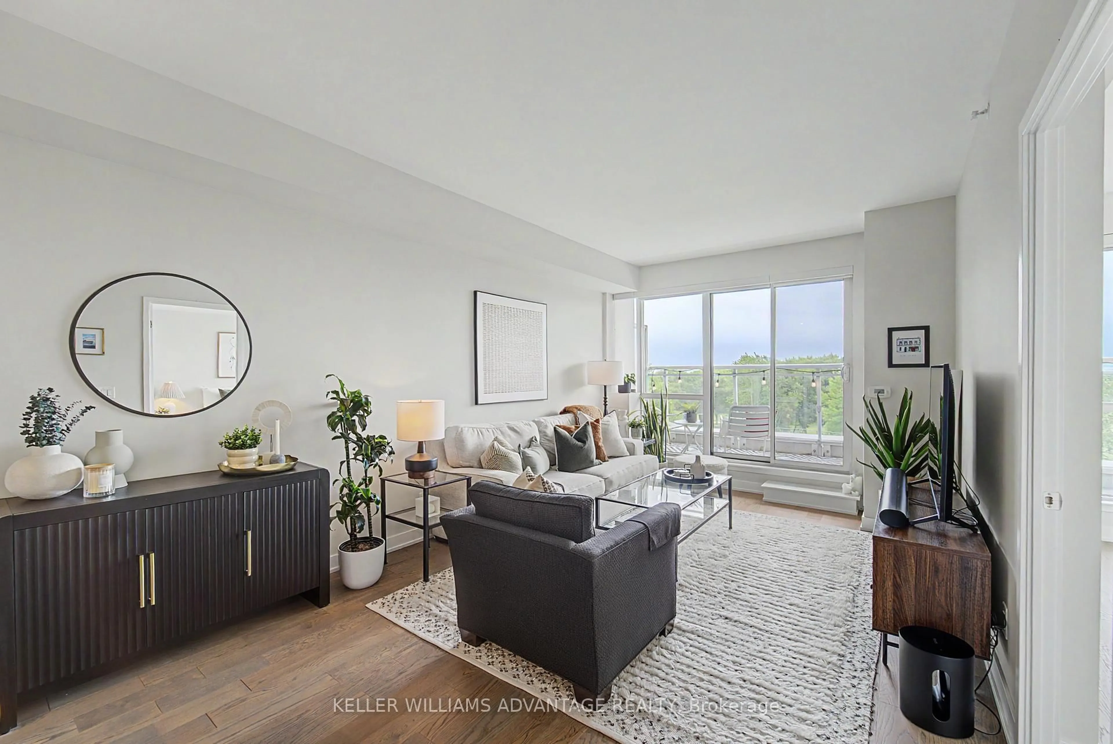 Living room with furniture, unknown for 1350 Kingston Rd #507, Toronto Ontario M1N 1P7