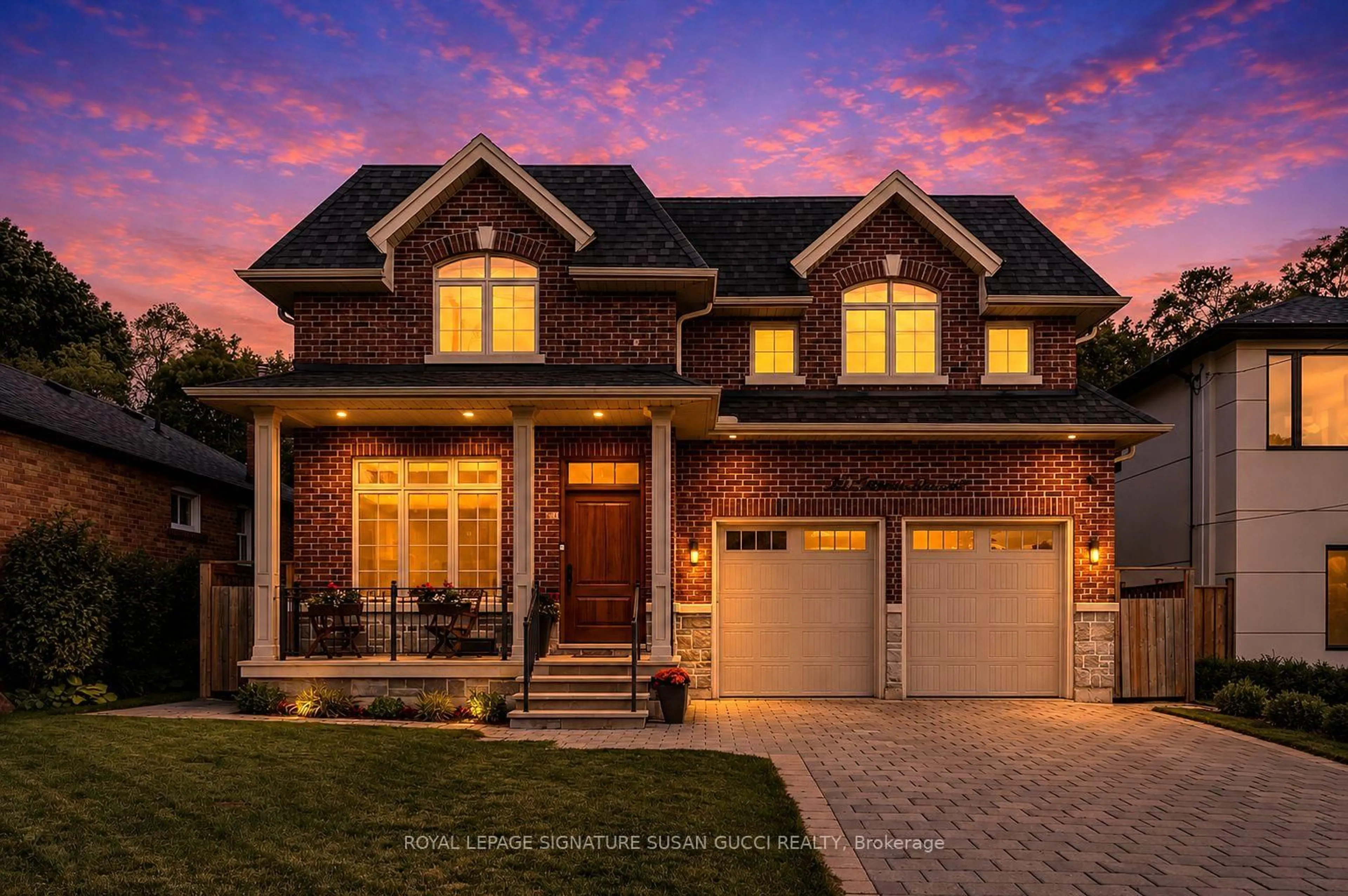 Home with brick exterior material, street for 49 Ferris Rd, Toronto Ontario M4B 1G2