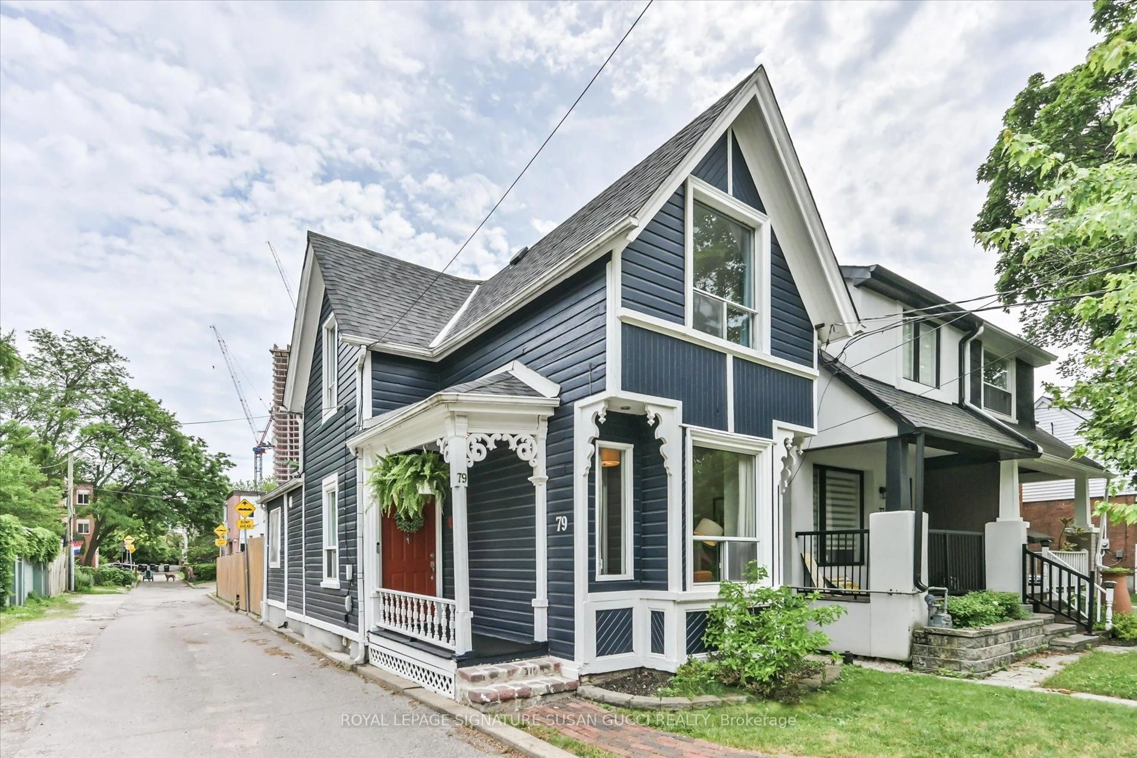 Home with brick exterior material, street for 79 Balfour Ave, Toronto Ontario M4C 1T4