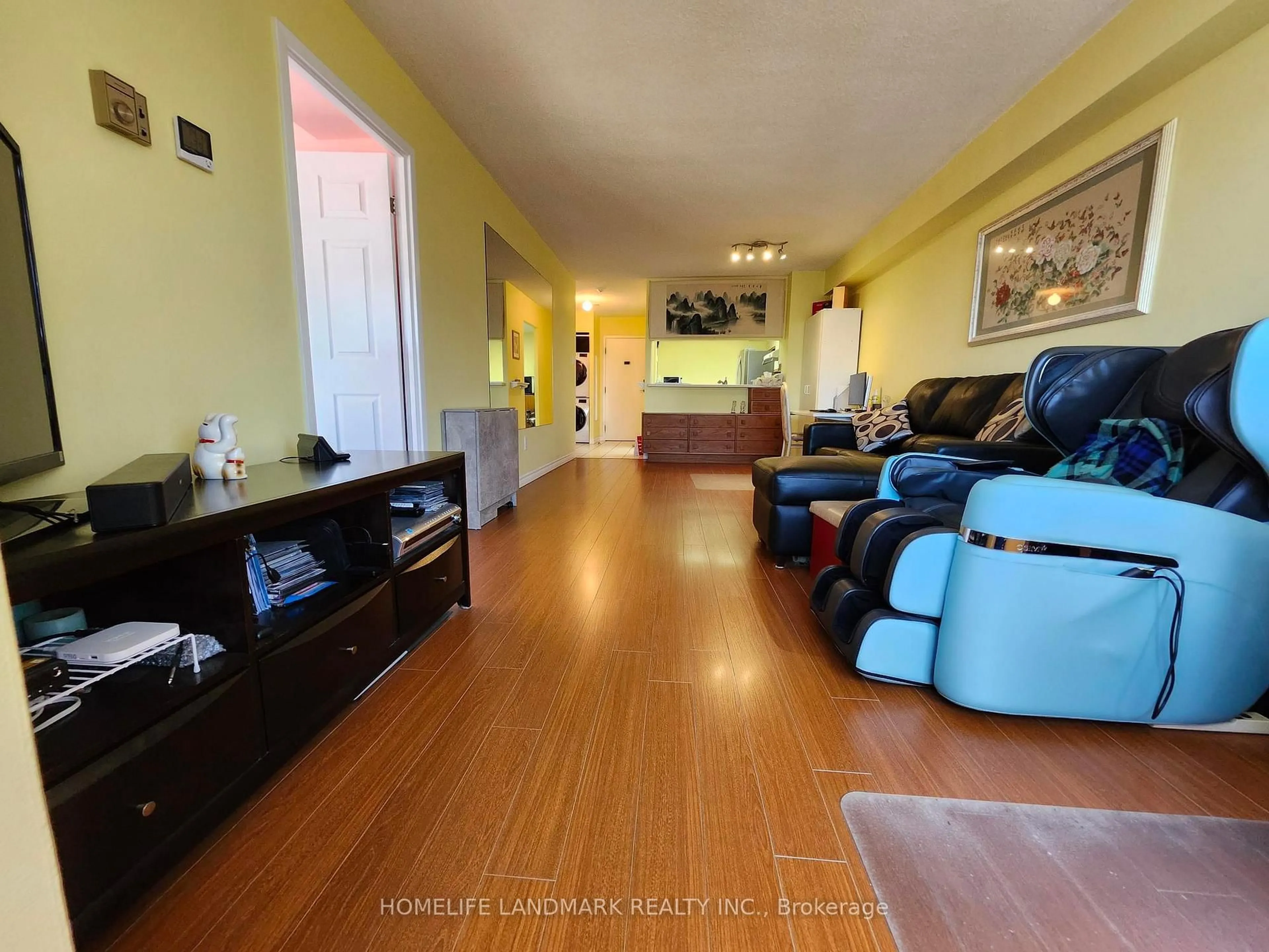 Living room with furniture, unknown for 88 Alton Towers Circ #1601, Toronto Ontario M1V 5C5