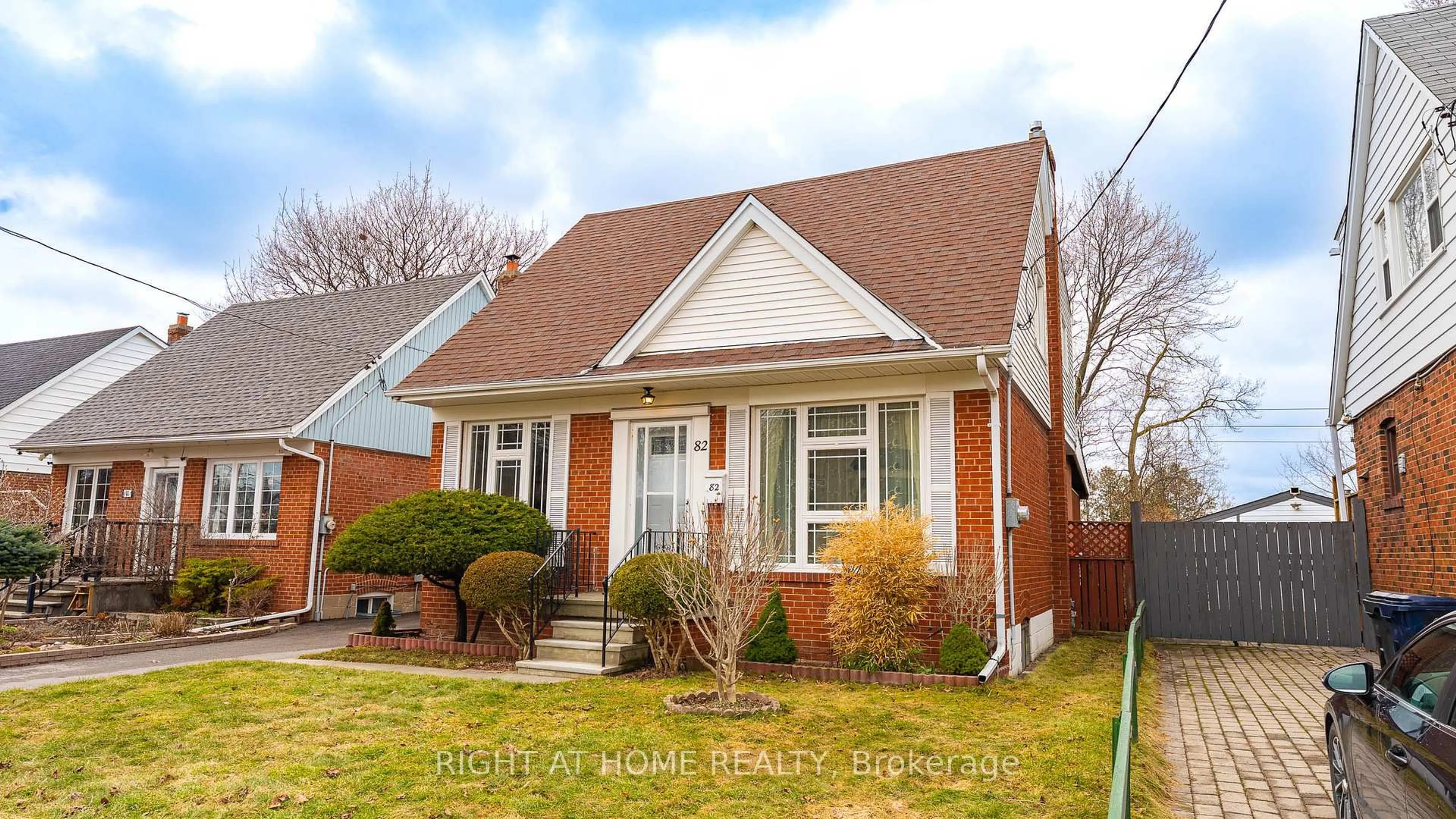 Home with brick exterior material, street for 82 Tower Dr, Toronto Ontario M1R 3P2