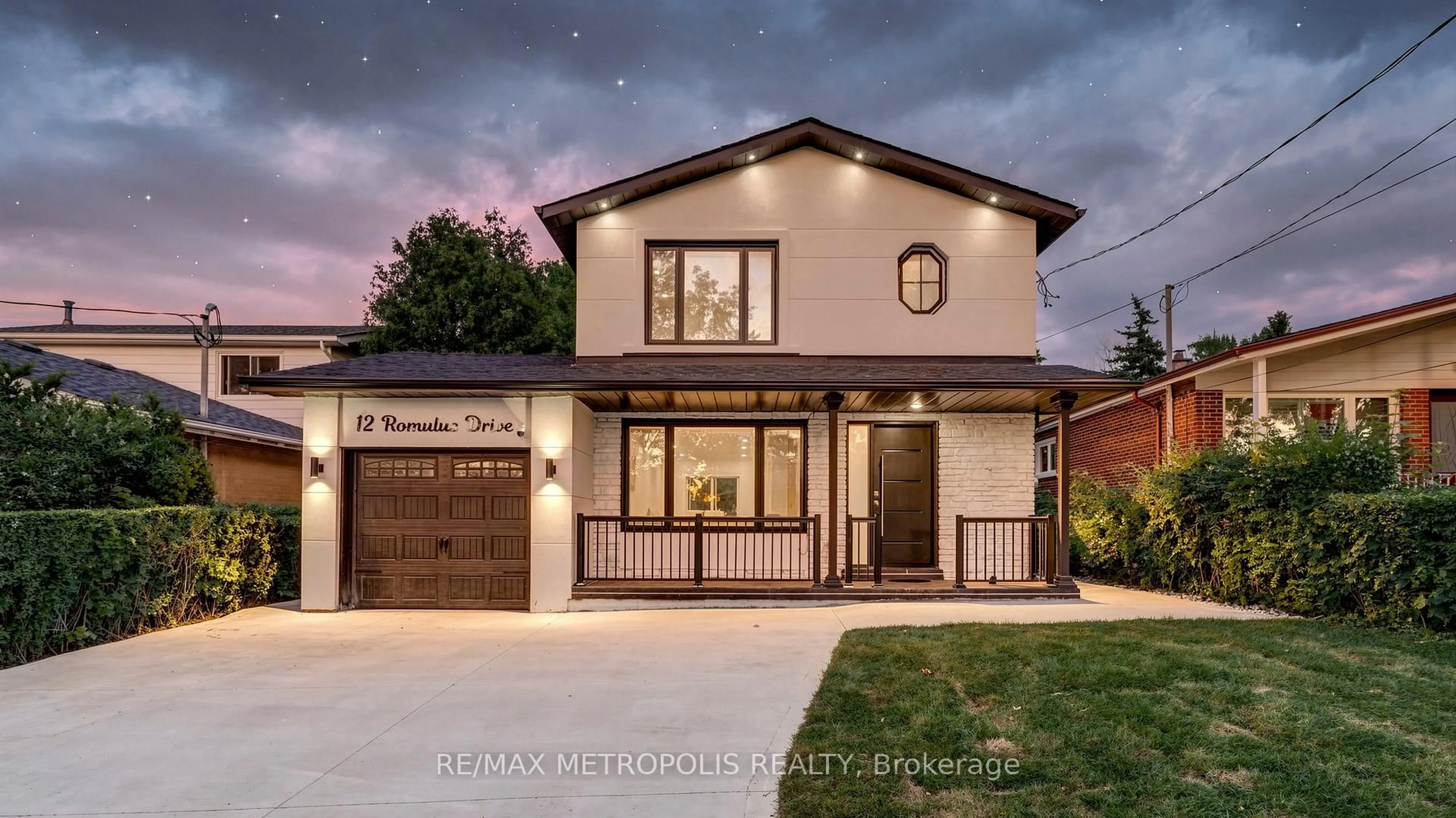 Home with brick exterior material, street for 12 Romulus Dr, Toronto Ontario M1K 4C2