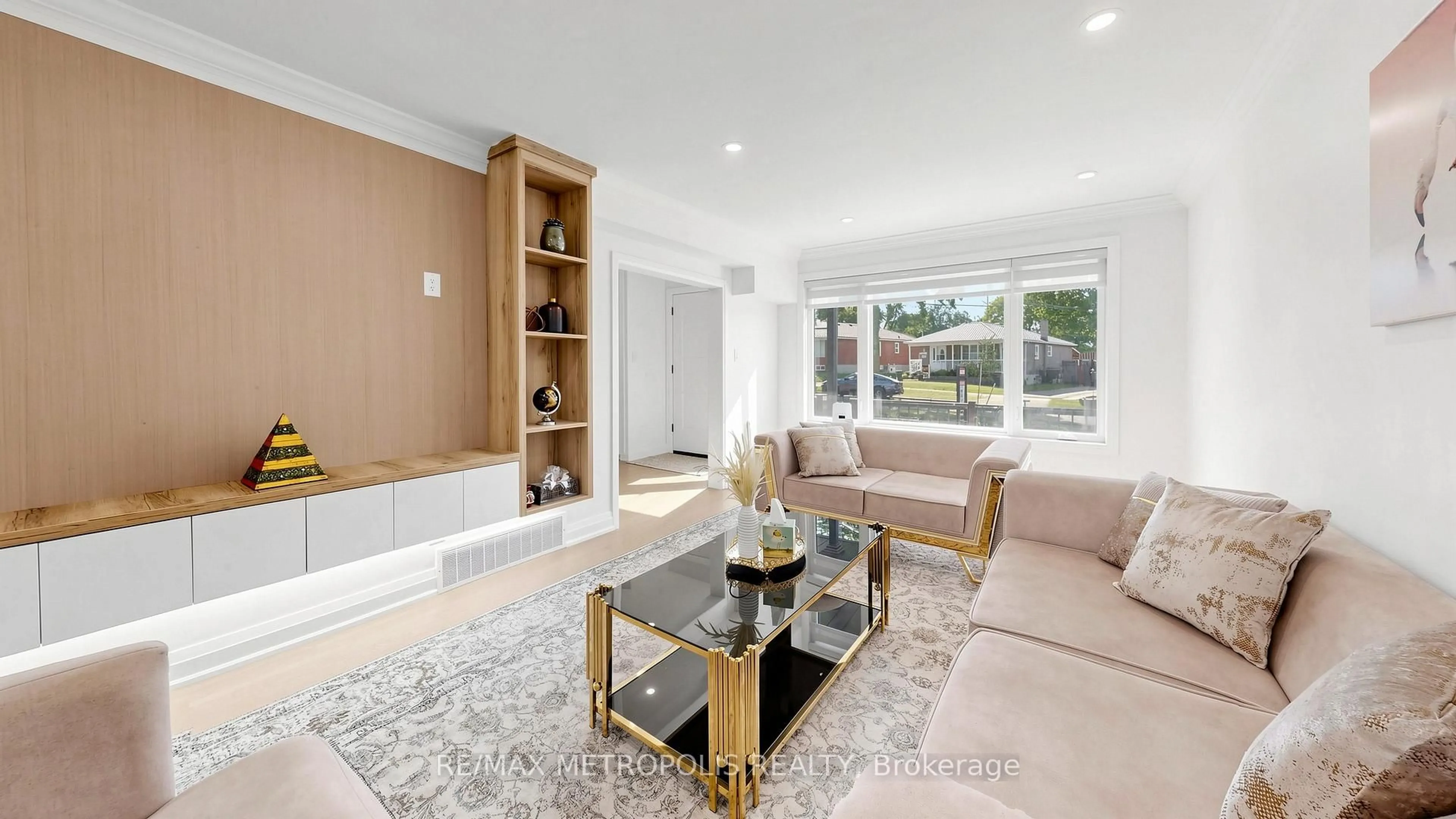 Living room with furniture, unknown for 12 Romulus Dr, Toronto Ontario M1K 4C2