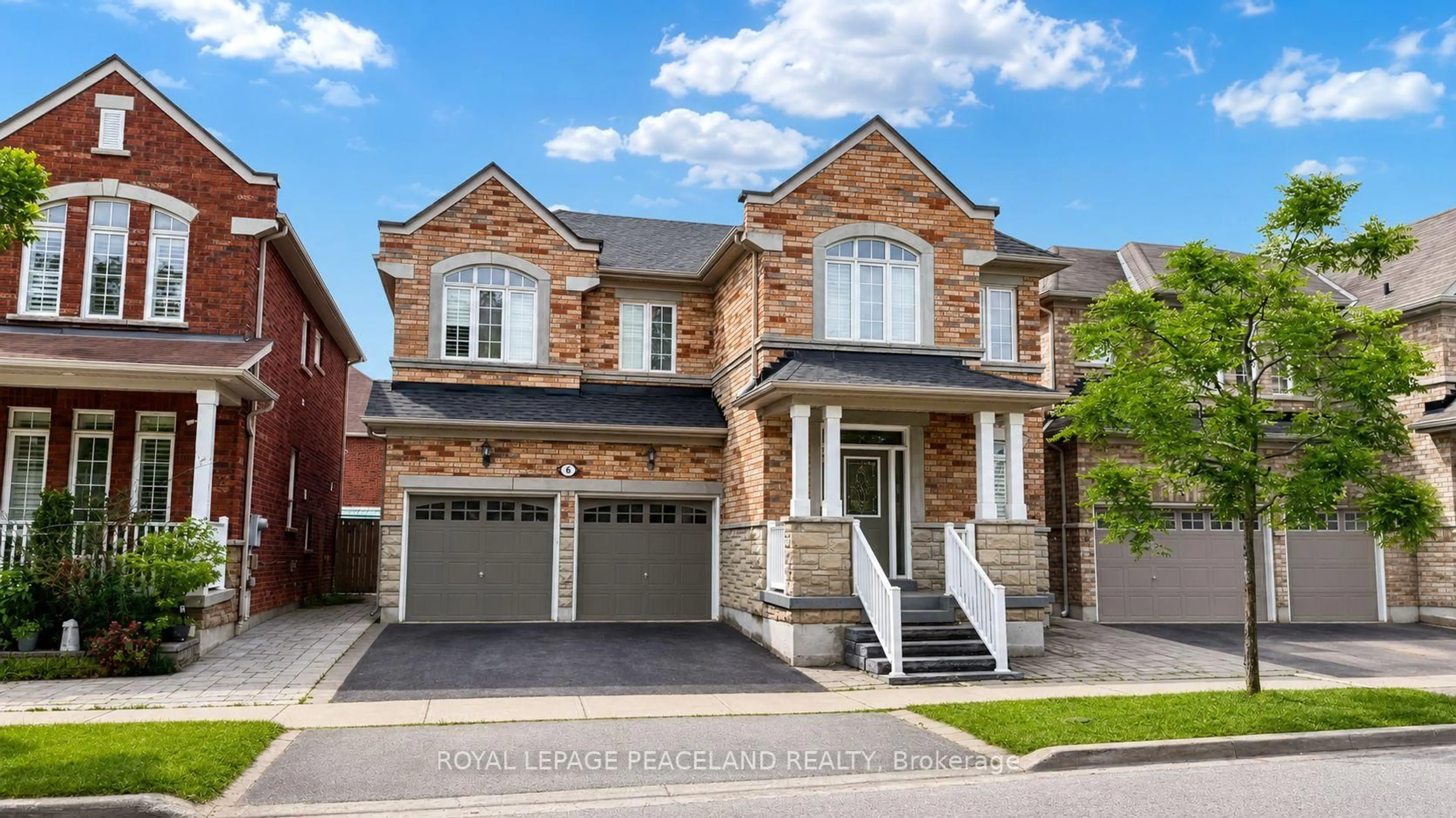 Home with brick exterior material, street for 6 Cragg Cres, Ajax Ontario L1T 0E4