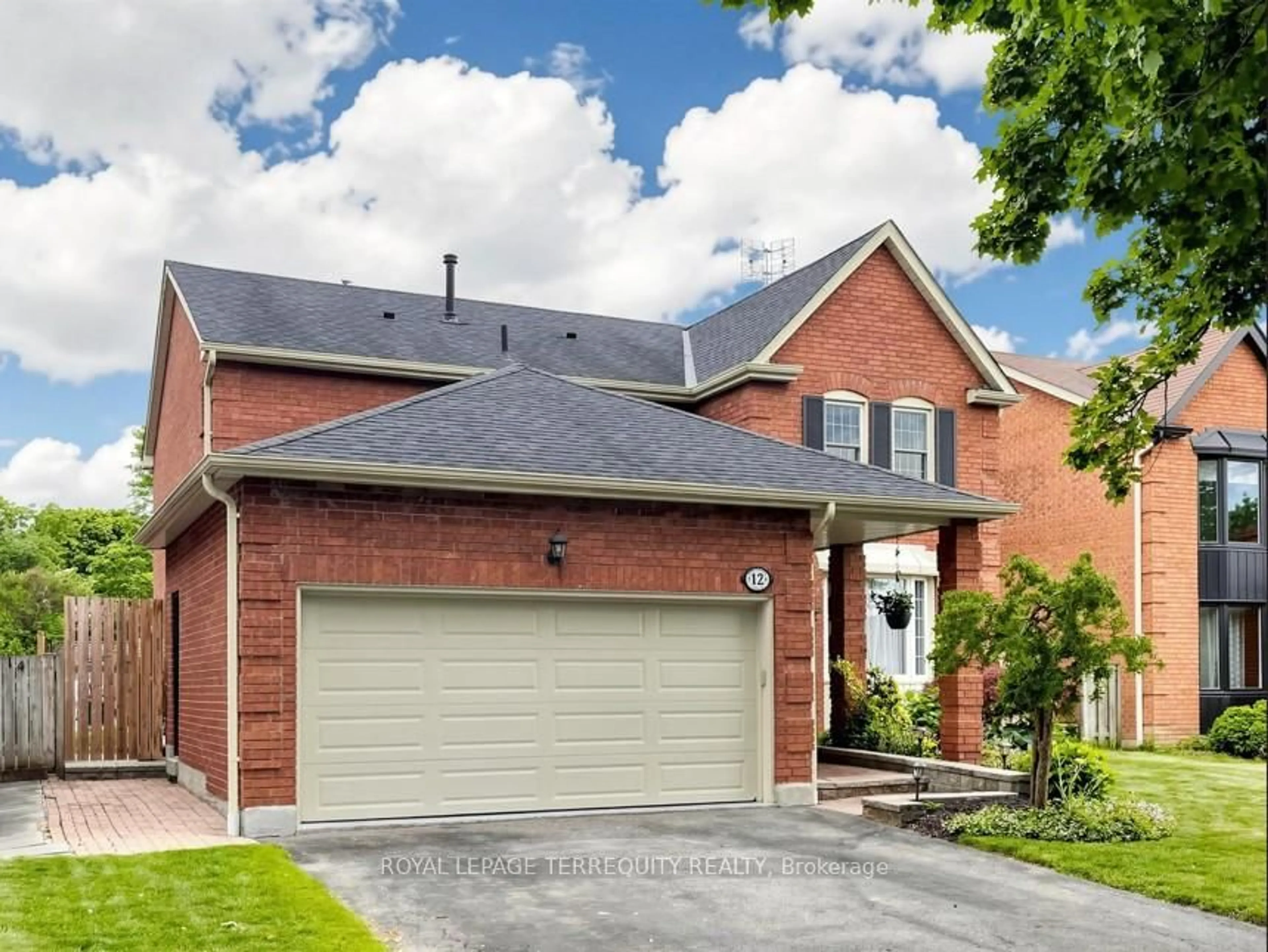 Home with brick exterior material, street for 12 Maplewood Dr, Whitby Ontario L1N 7A5
