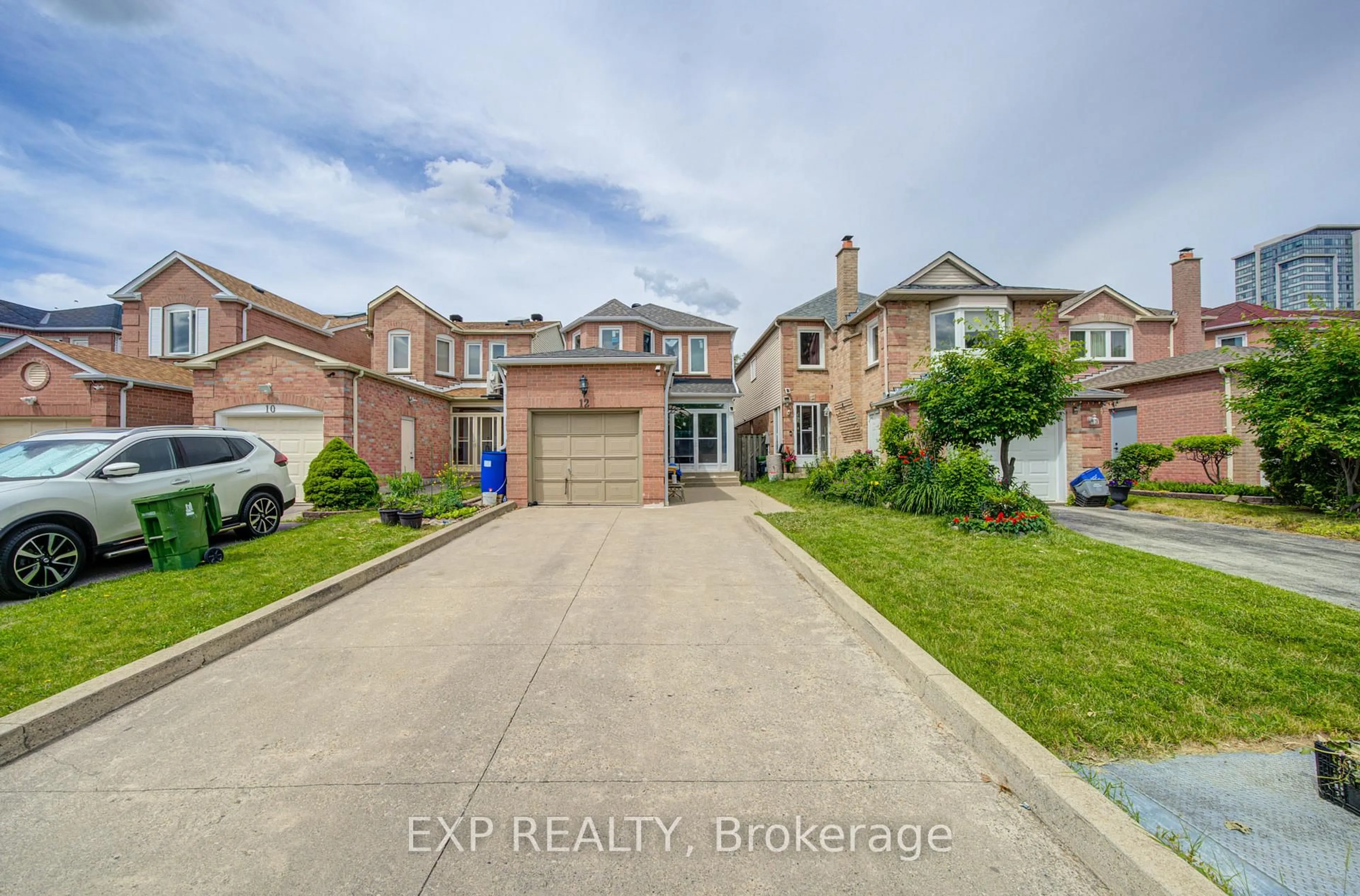 A pic from outside/outdoor area/front of a property/back of a property/a pic from drone, street for 12 Staverton Crt, Toronto Ontario M1V 5G9