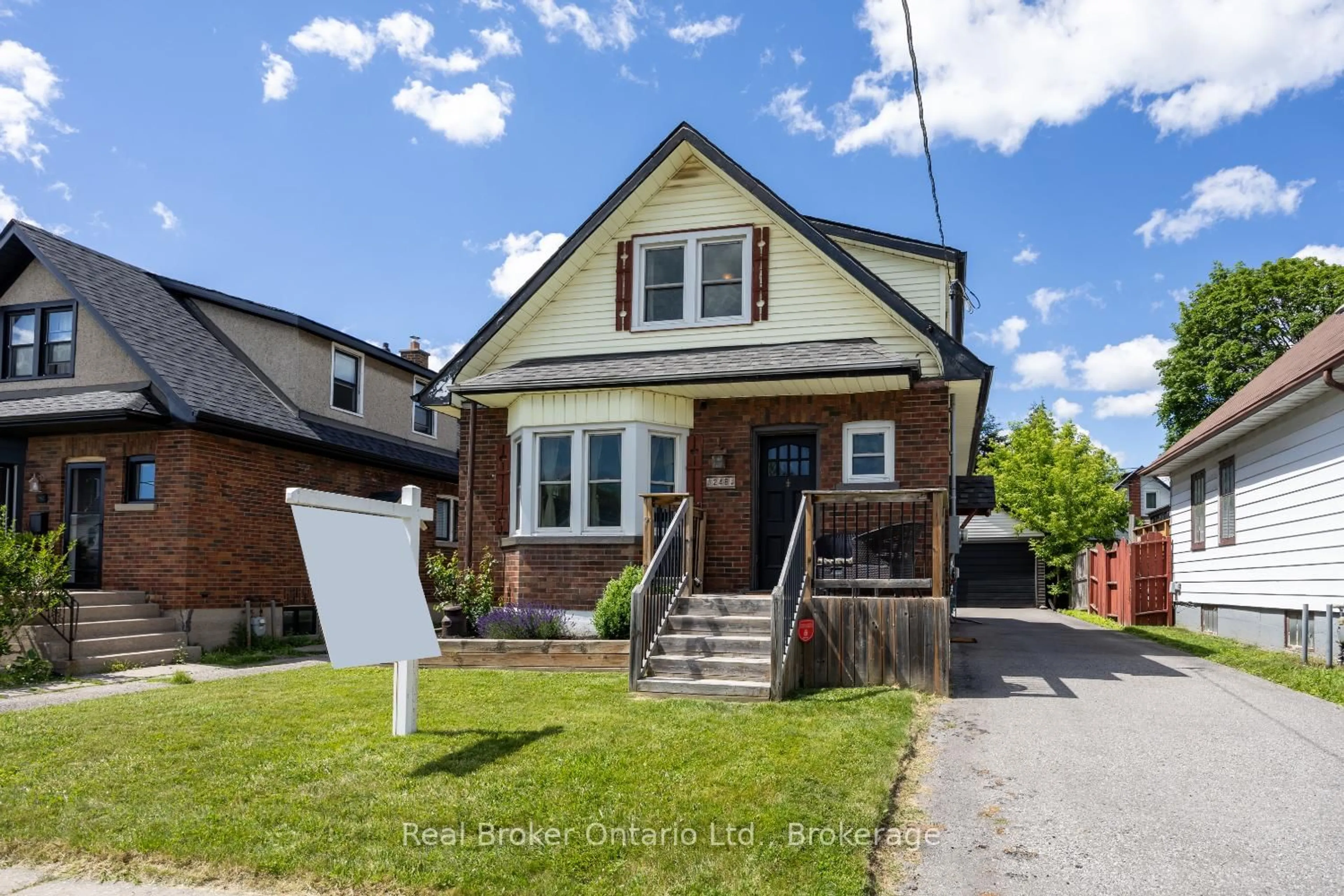 Home with brick exterior material, street for 248 Mitchell Ave, Oshawa Ontario L1H 2V6