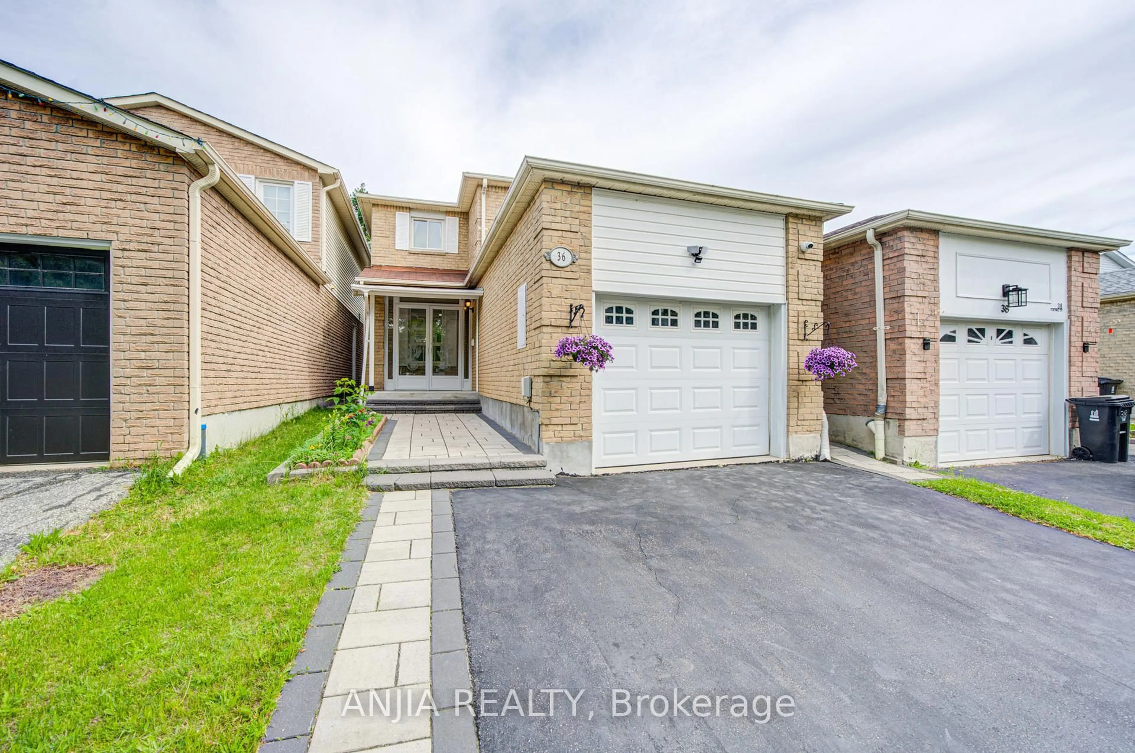 Home with brick exterior material, street for 36 Ponymill Dr, Toronto Ontario M1V 2Y1