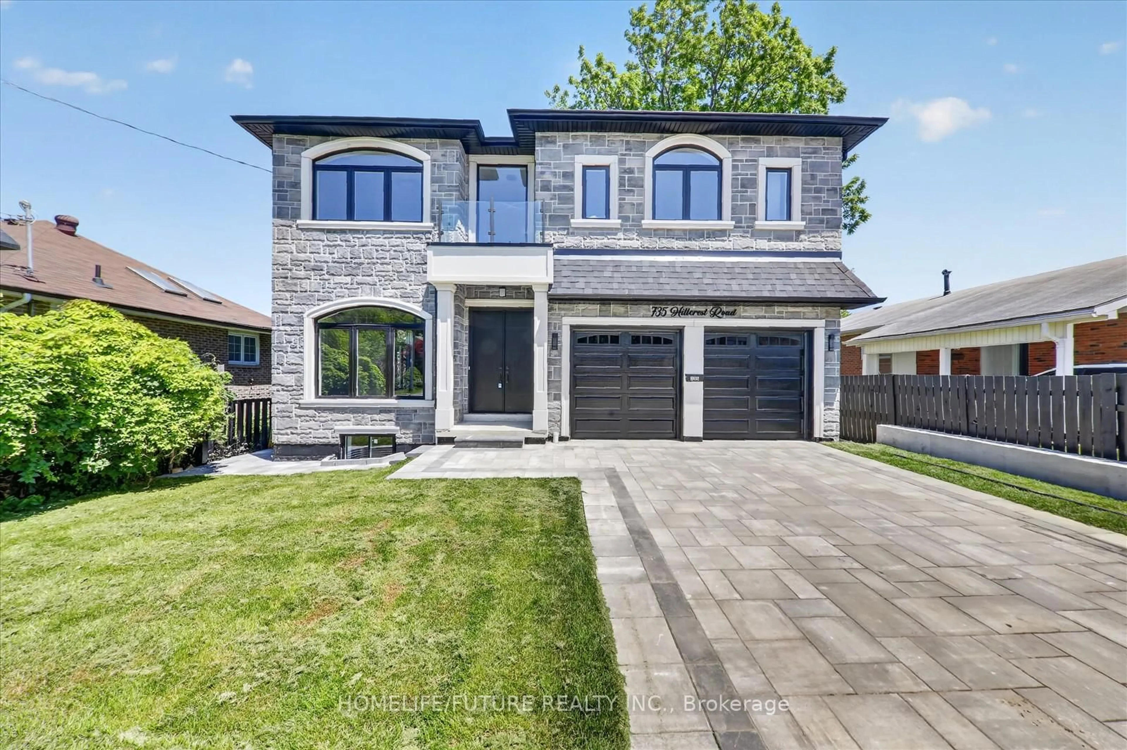 Home with brick exterior material, street for 735 Hillcrest Rd, Pickering Ontario L1W 2P3