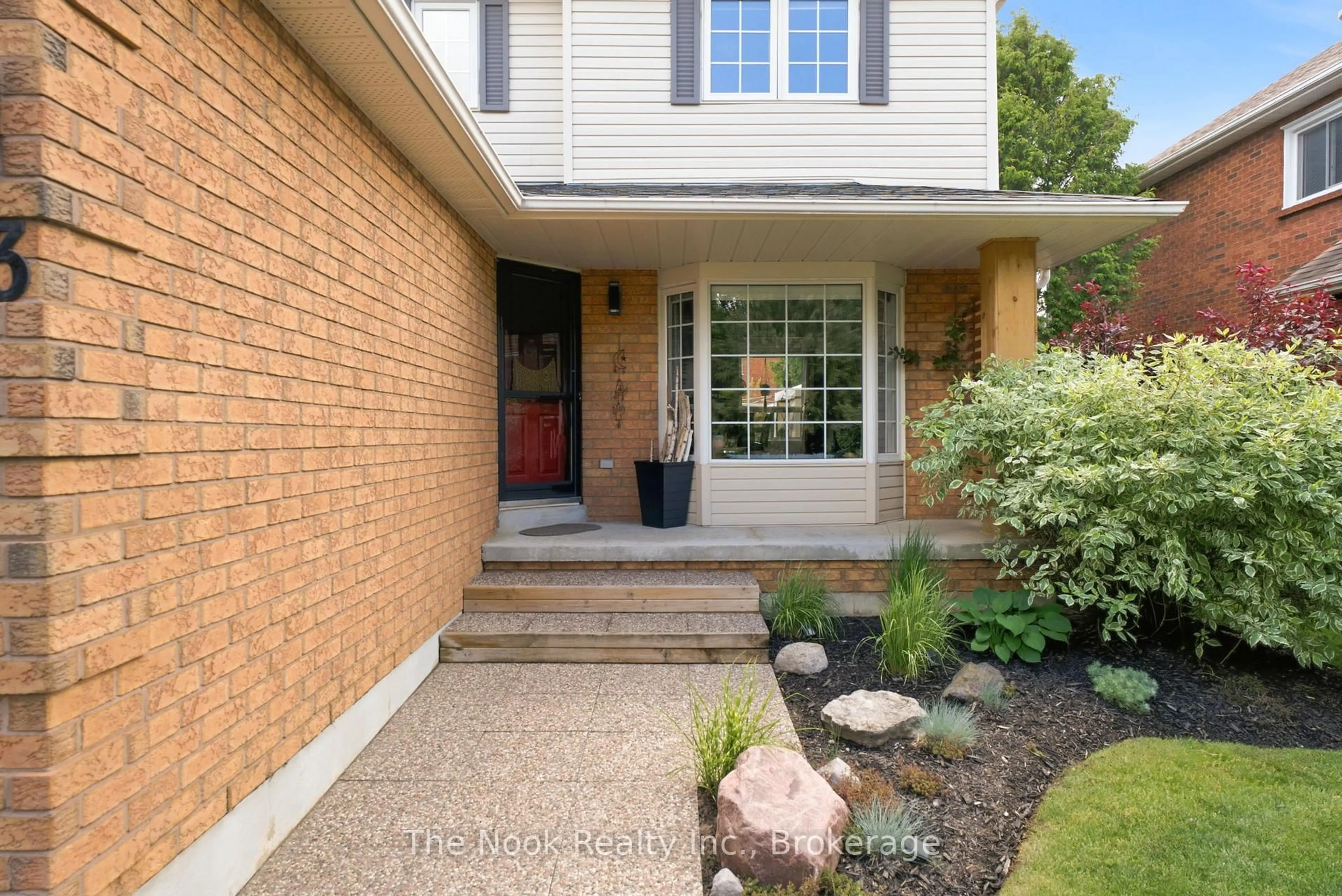 Home with brick exterior material, street for 23 Thornbury St, Clarington Ontario L1E 2C1