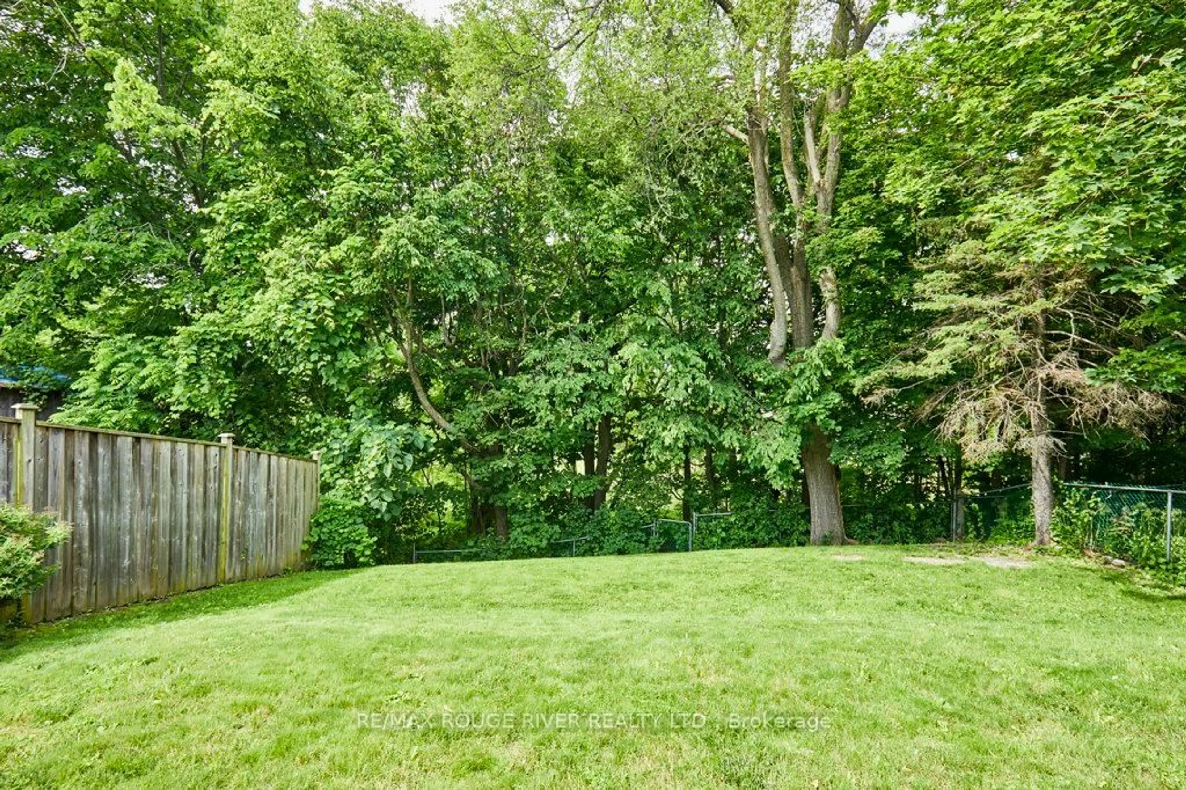 Patio, forest/trees view for 19 Thornbeck Dr, Toronto Ontario M1G 2J7
