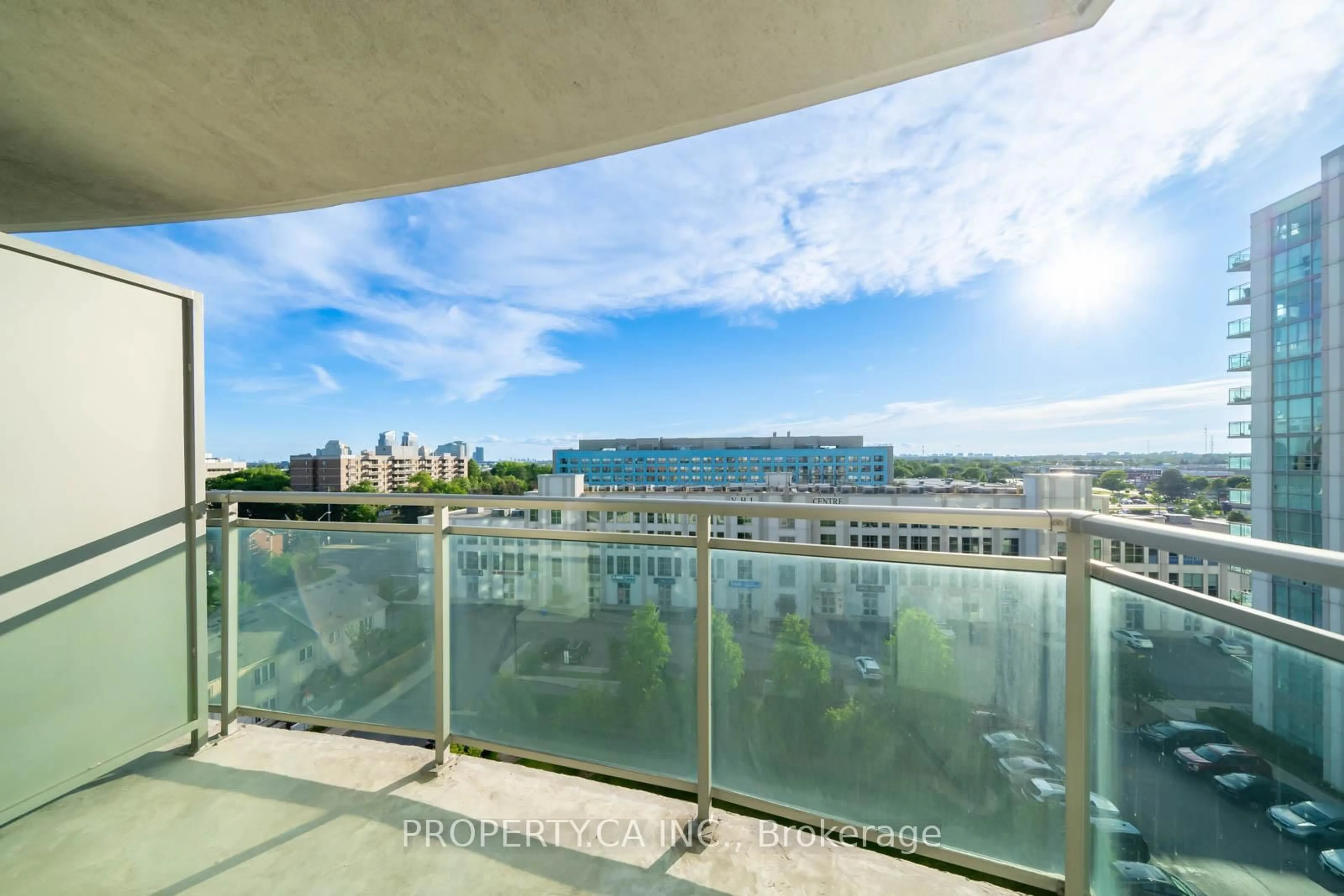 Balcony in the apartment, water/lake/river/ocean view for 8 Rosebank Dr #9H, Toronto Ontario M1B 5Z3