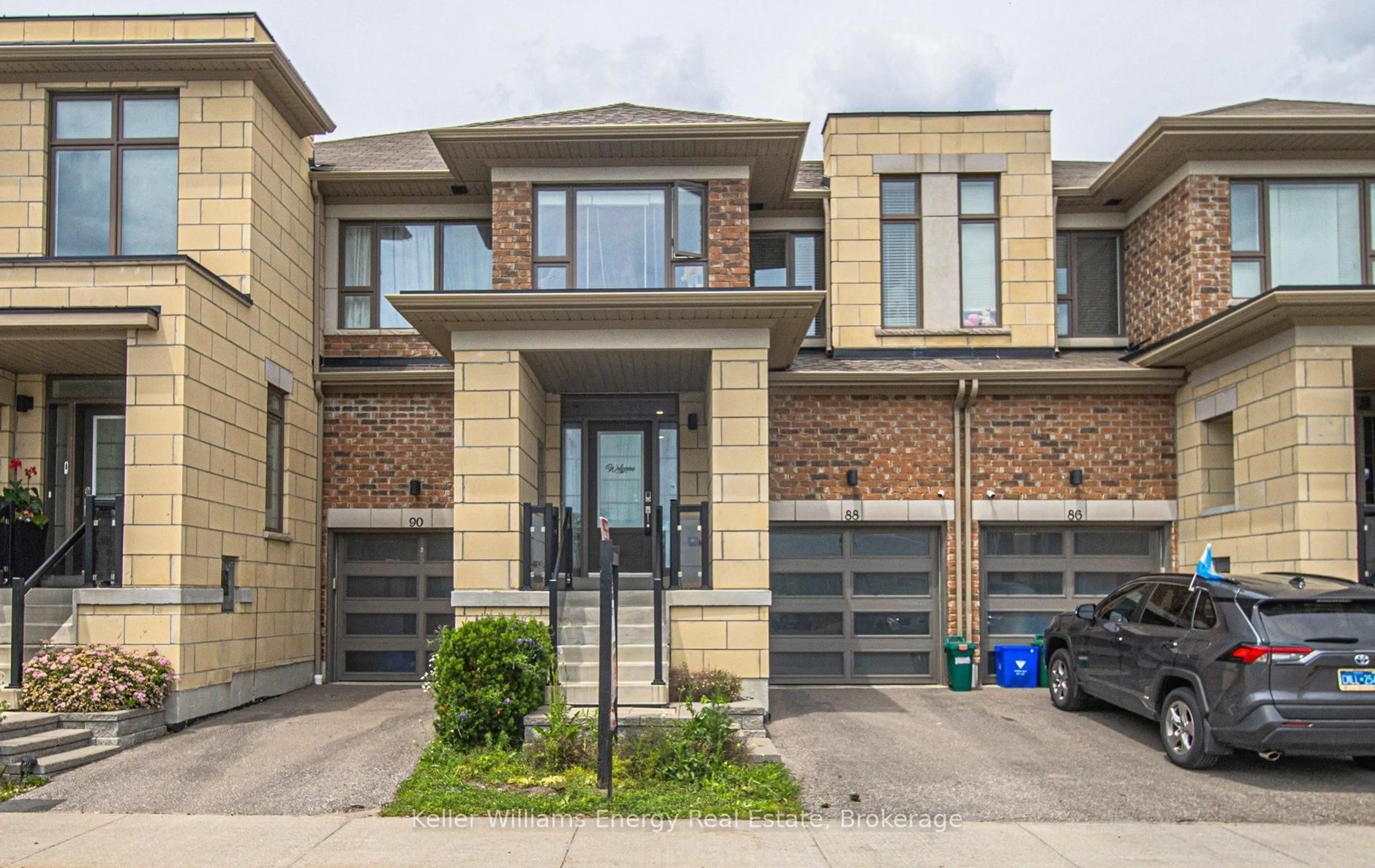 Home with brick exterior material, street for 88 Donald Fleming Way, Whitby Ontario L1R 0N8