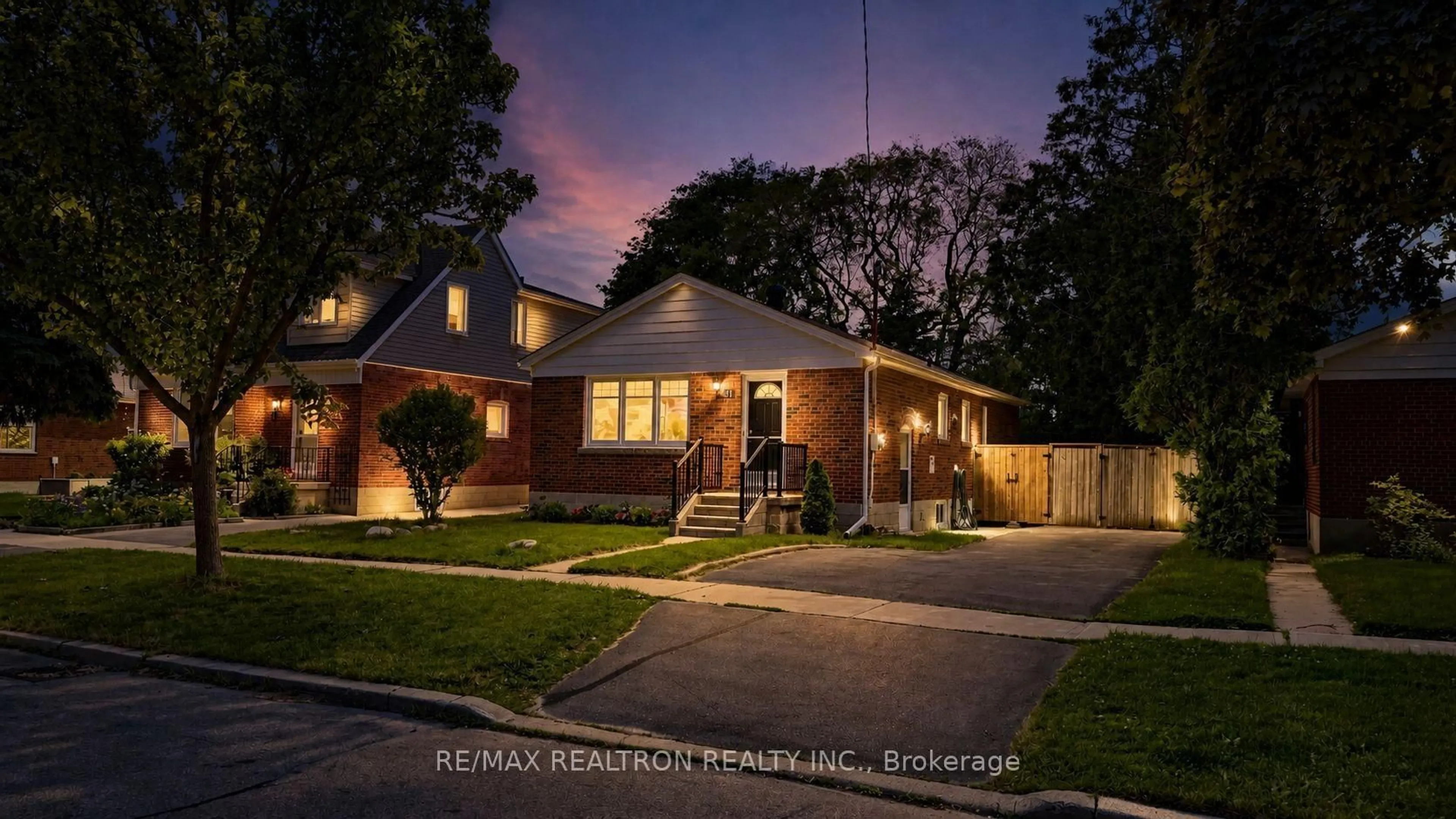 Home with brick exterior material, street for 91 Vauxhall Dr, Toronto Ontario M1P 1R1
