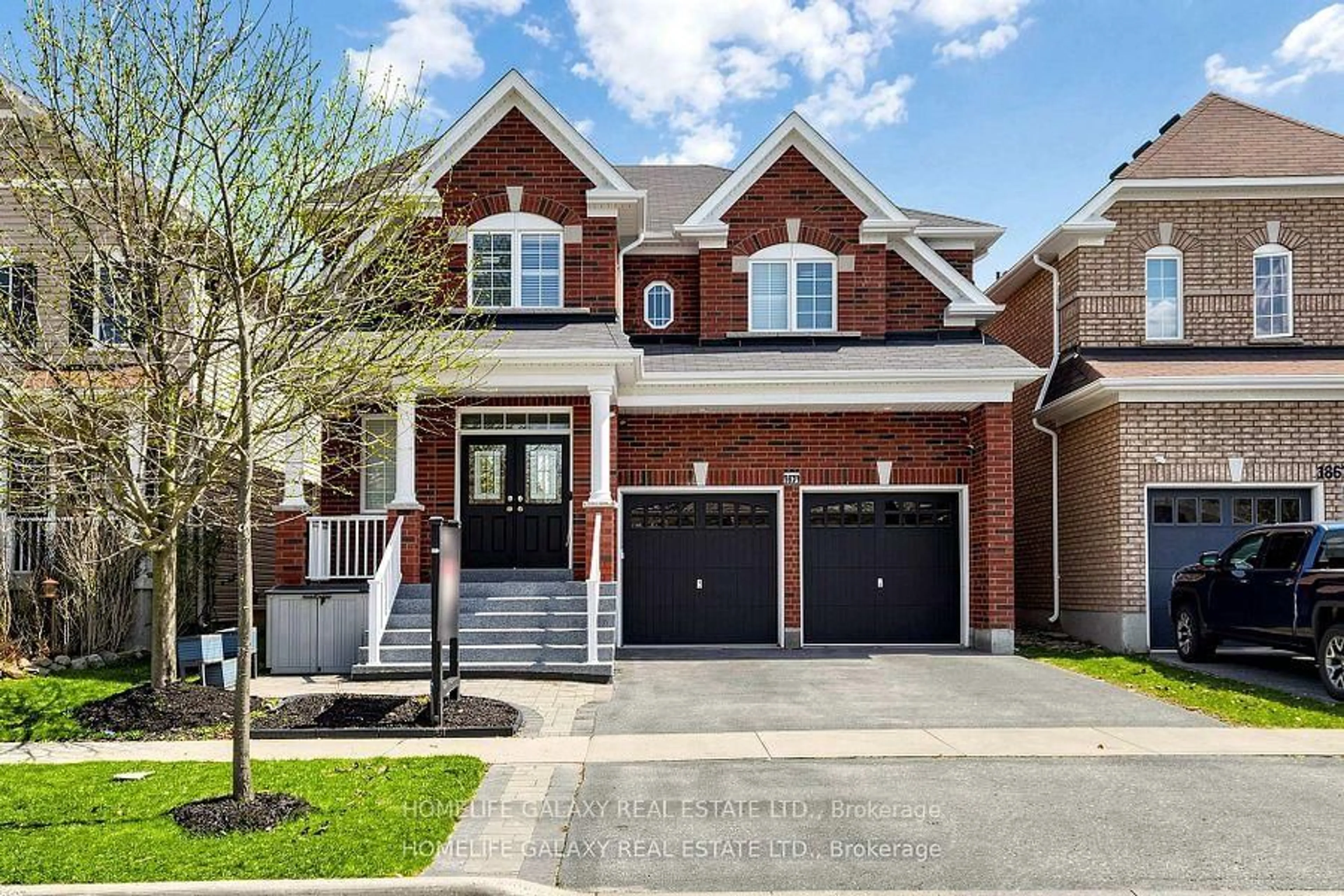 Home with brick exterior material, street for 1871 Arborwood Dr, Oshawa Ontario L1K 0R3
