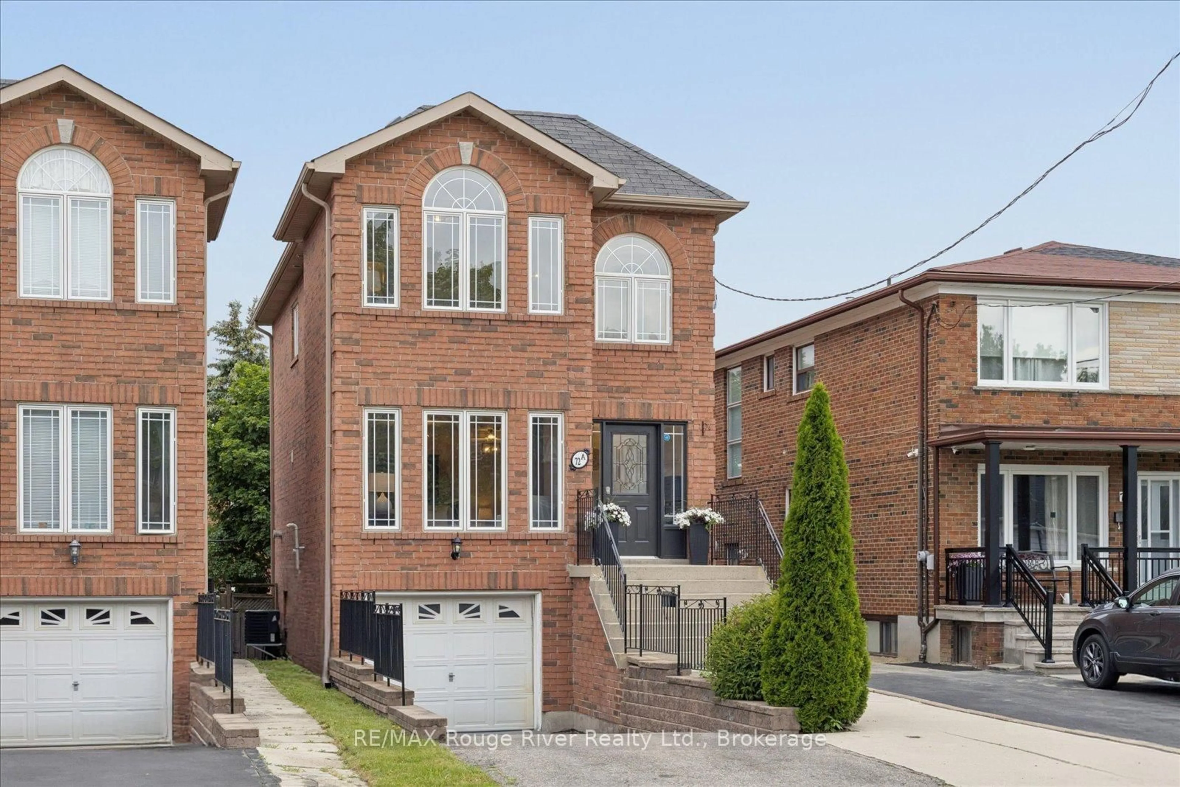 Home with brick exterior material, street for 72a Laurel Ave, Toronto Ontario M1K 3J6