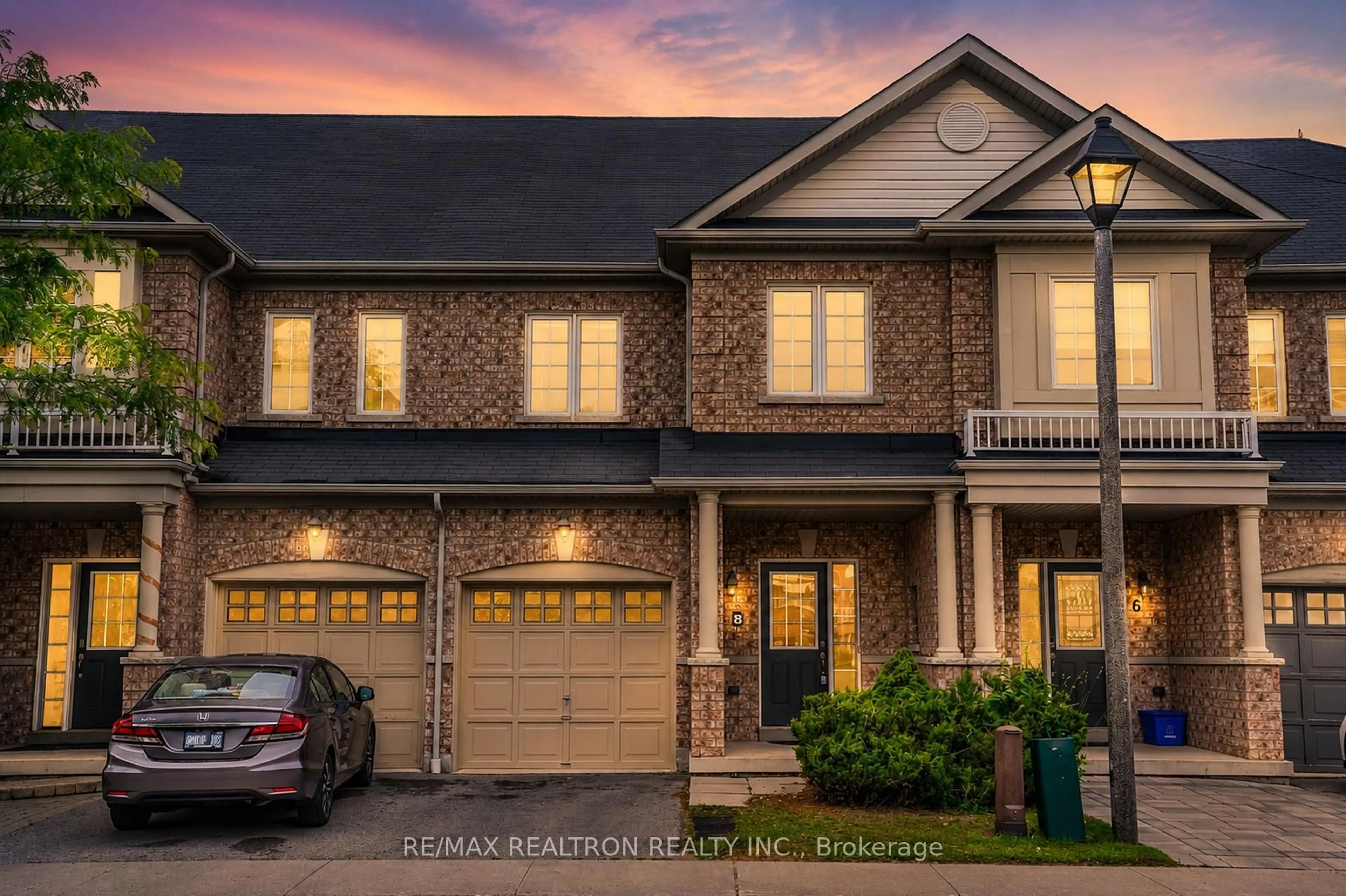 Home with brick exterior material, street for 8 Maidstone Way, Whitby Ontario L1R 0L7