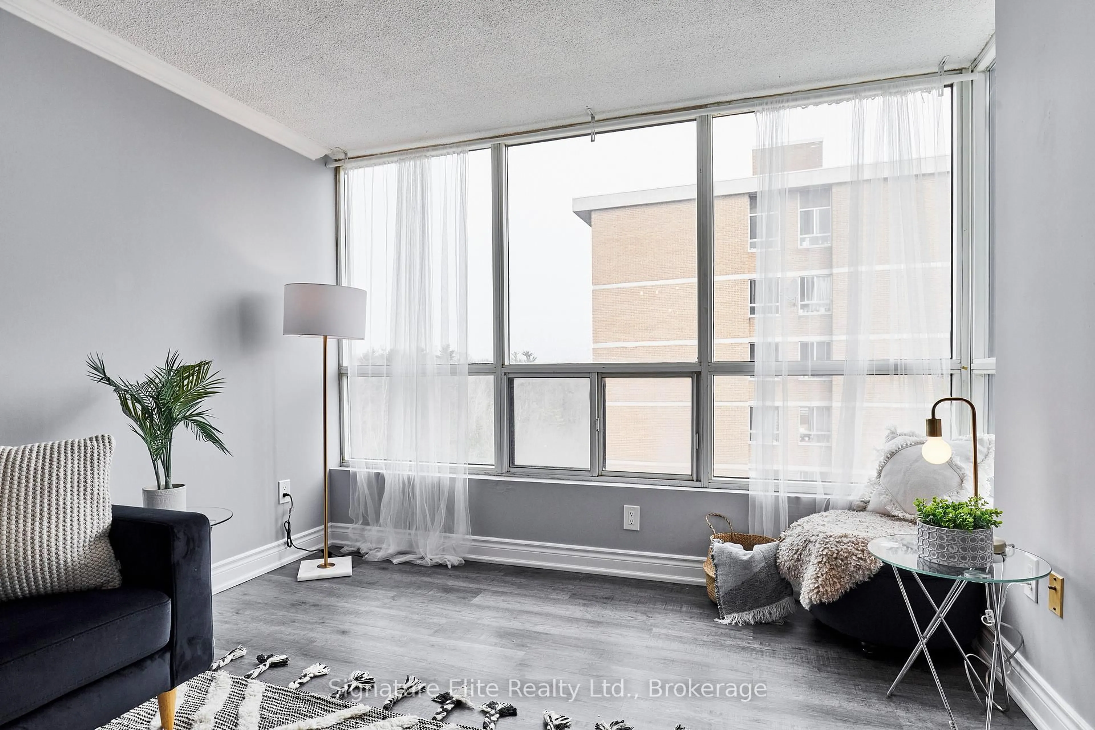 Living room with furniture, unknown for 3050 Ellesmere Rd #1617, Toronto Ontario M1E 5E6