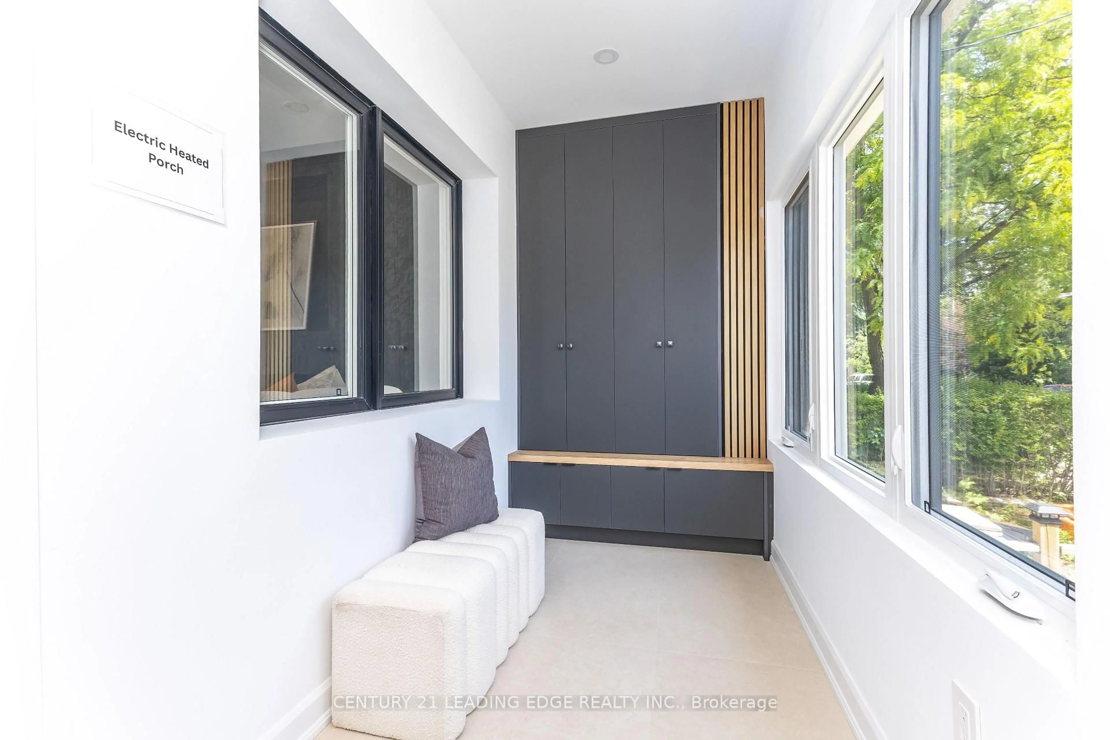 Indoor entryway for 12 Marigold Ave, Toronto Ontario M4M 3B2