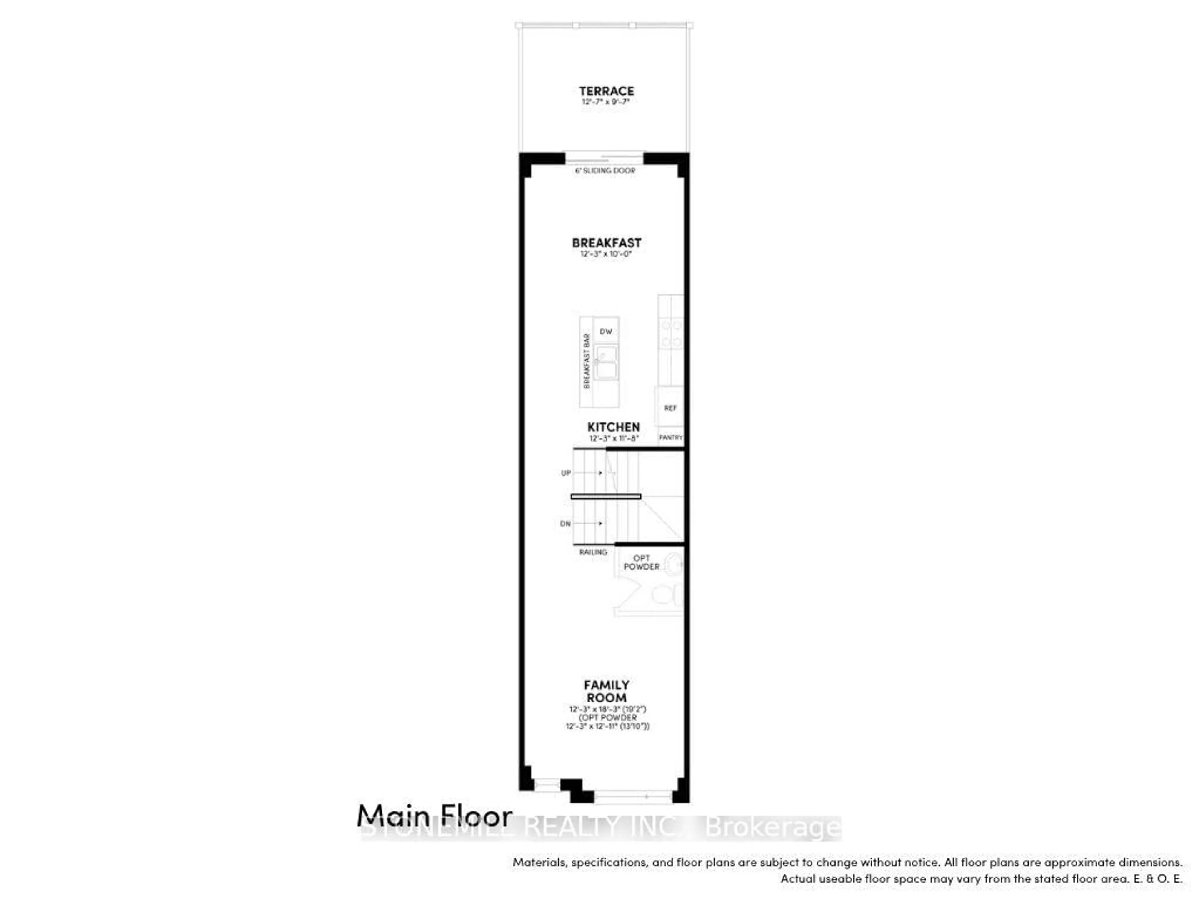 Floor plan for 2956 Grey Fox Lane, Pickering Ontario L1X 0P3