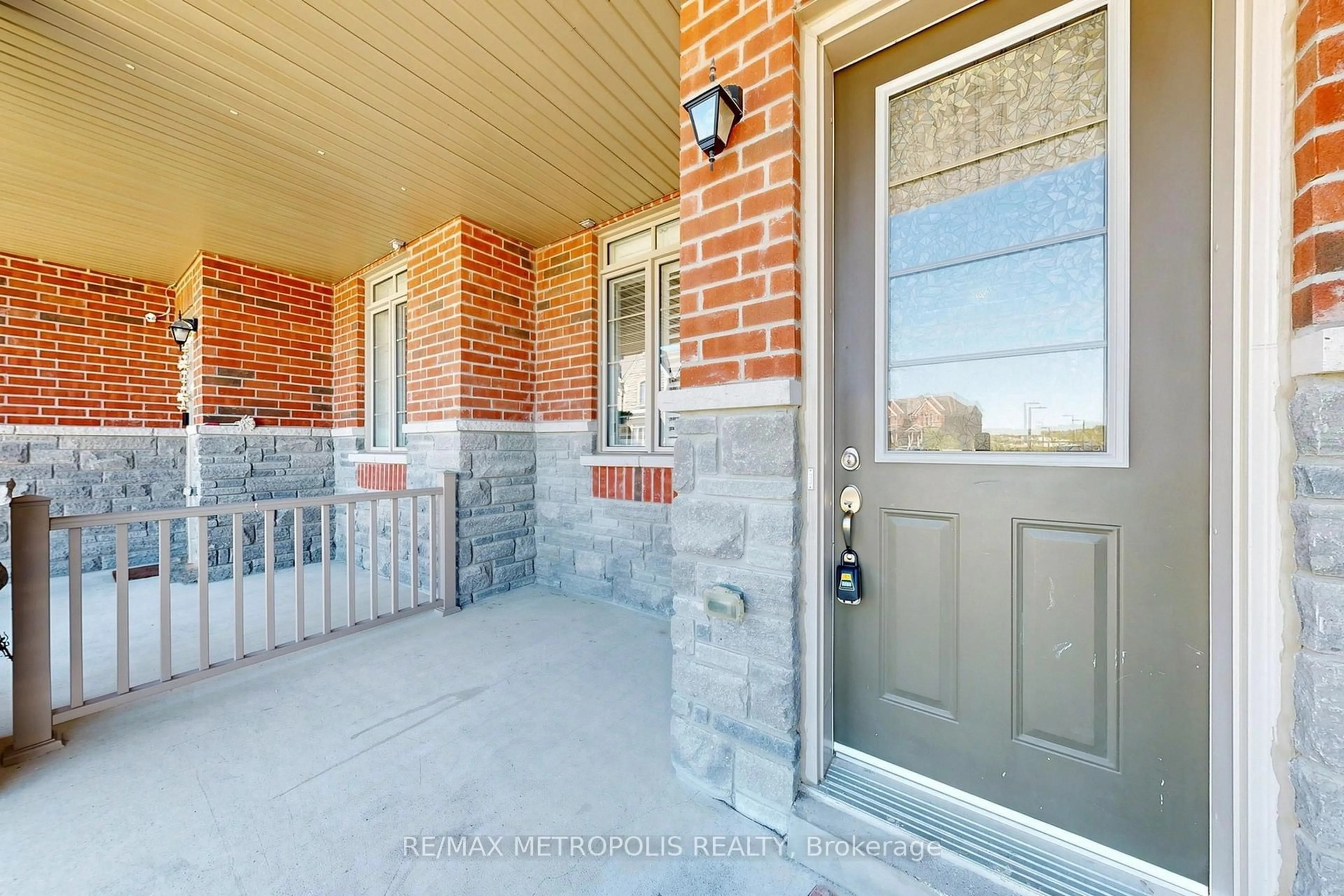 Home with brick exterior material, street for 9 Caton Lane, Ajax Ontario L1T 0P8