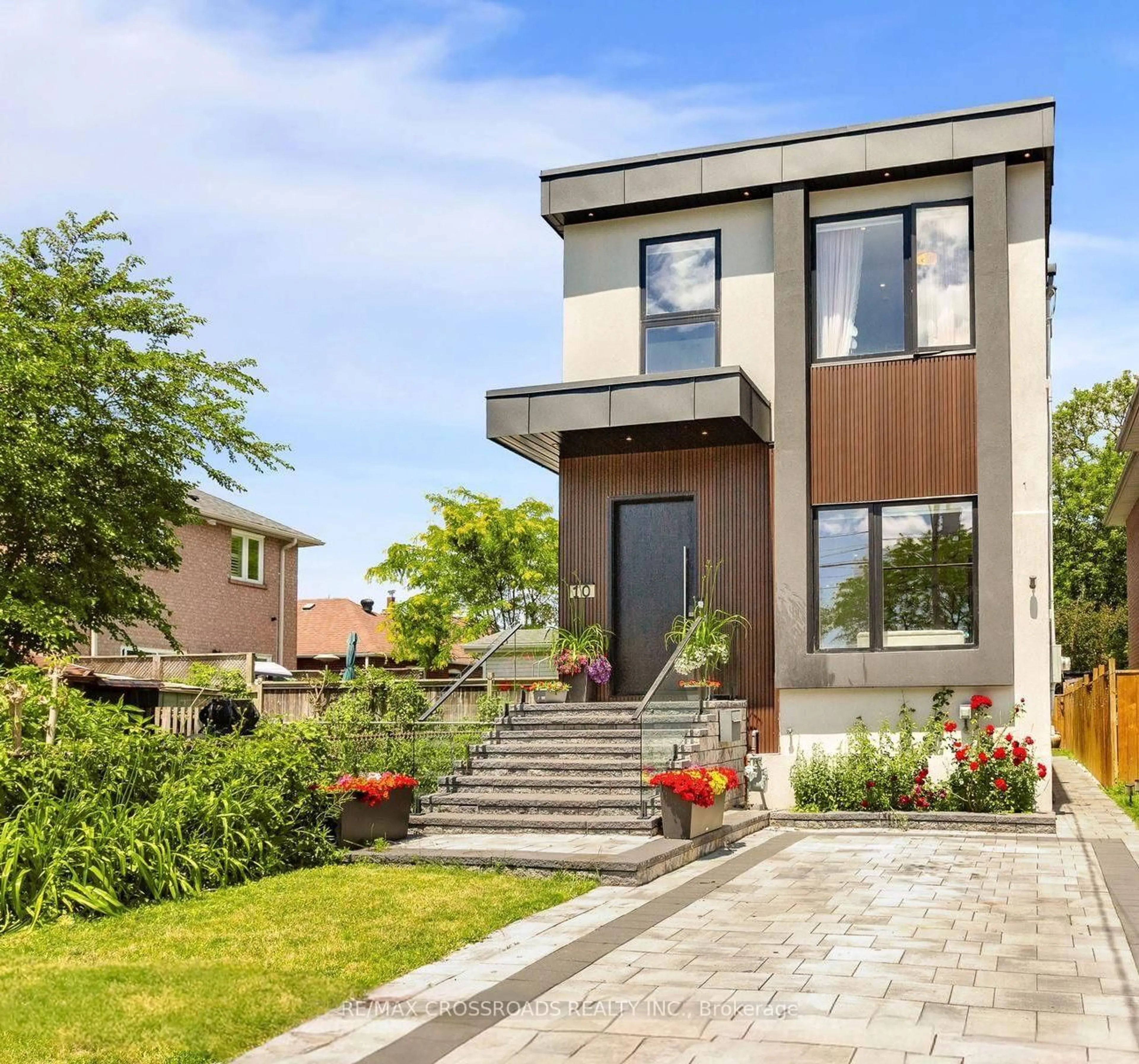 Home with brick exterior material, street for 10 Hamstead Ave #104330273, Toronto Ontario M4C 2S4