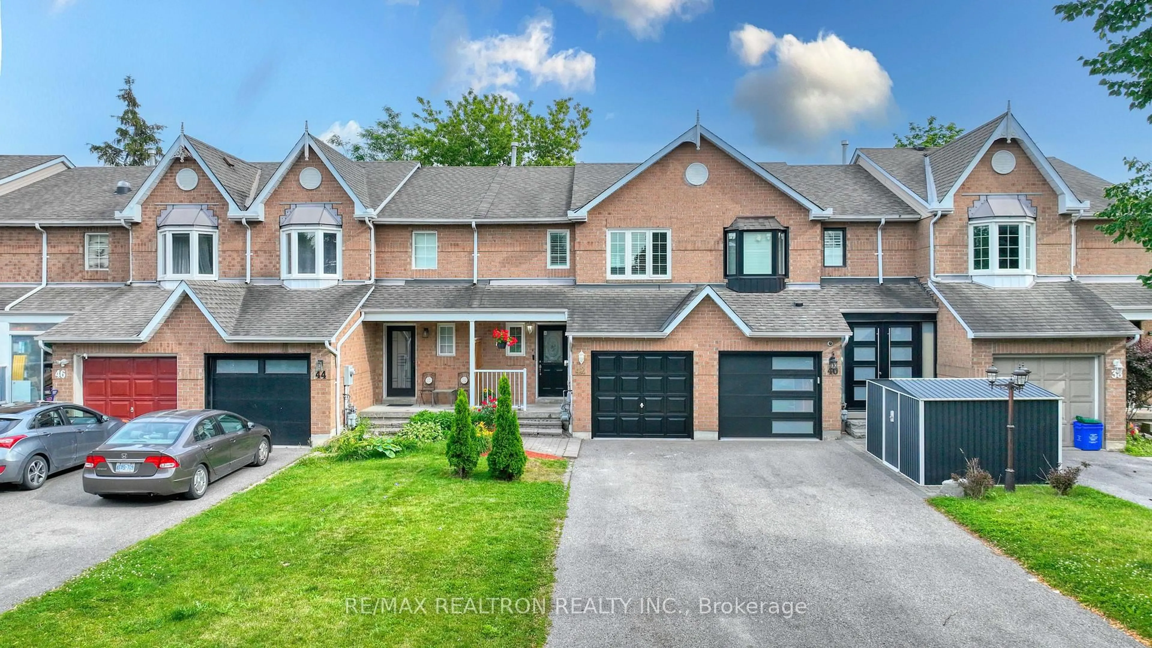 Home with brick exterior material, street for 42 Mccullock Cres, Ajax Ontario L1T 3W9