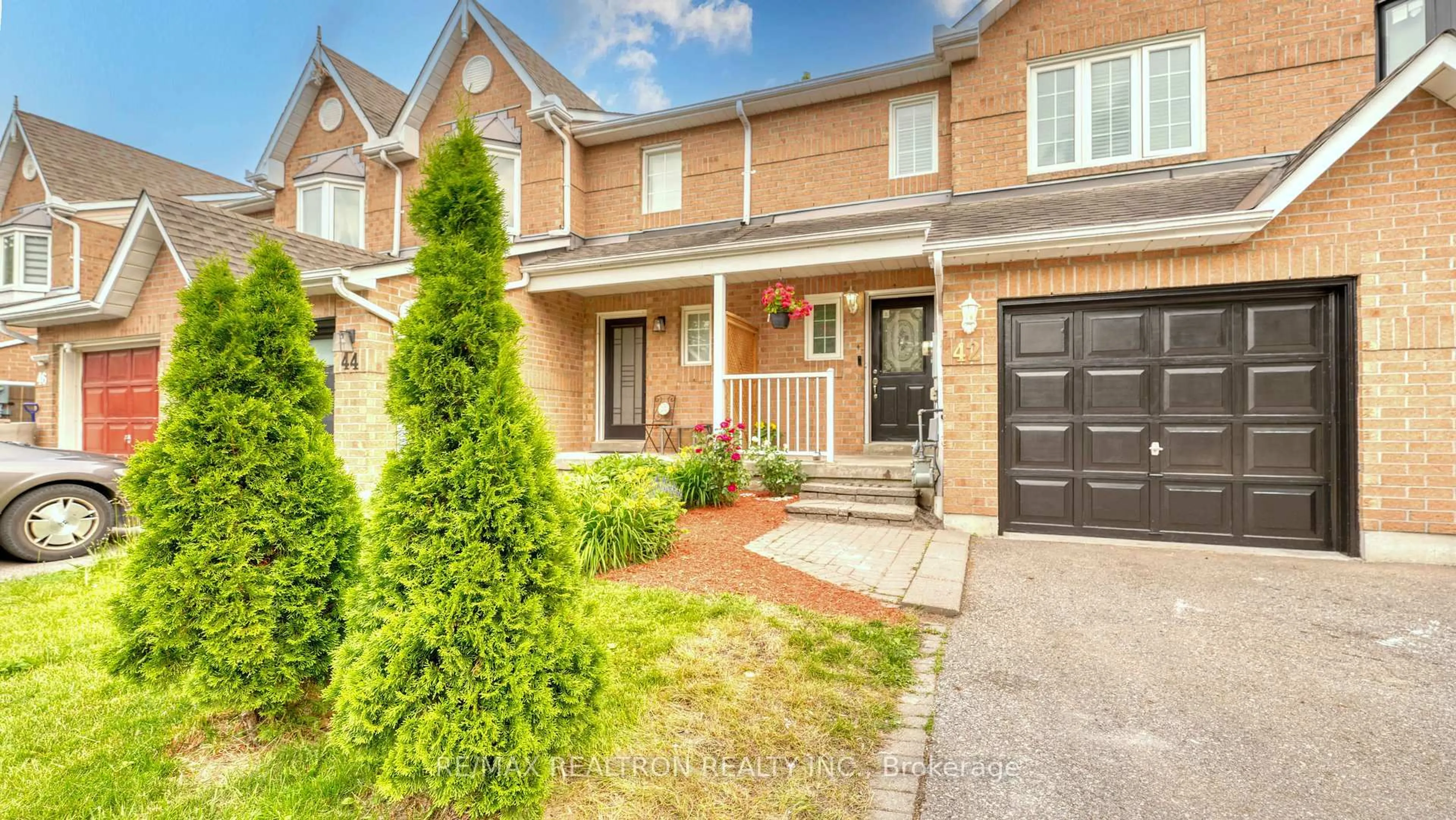 Home with brick exterior material, street for 42 Mccullock Cres, Ajax Ontario L1T 3W9