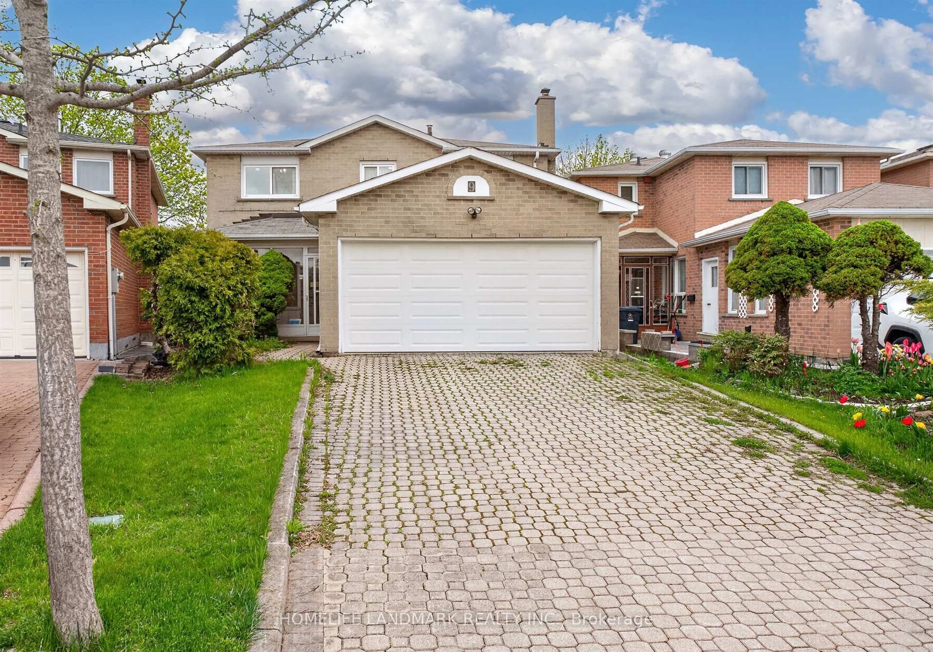 Home with brick exterior material, street for 9 Montague Pl, Toronto Ontario M1W 3V5