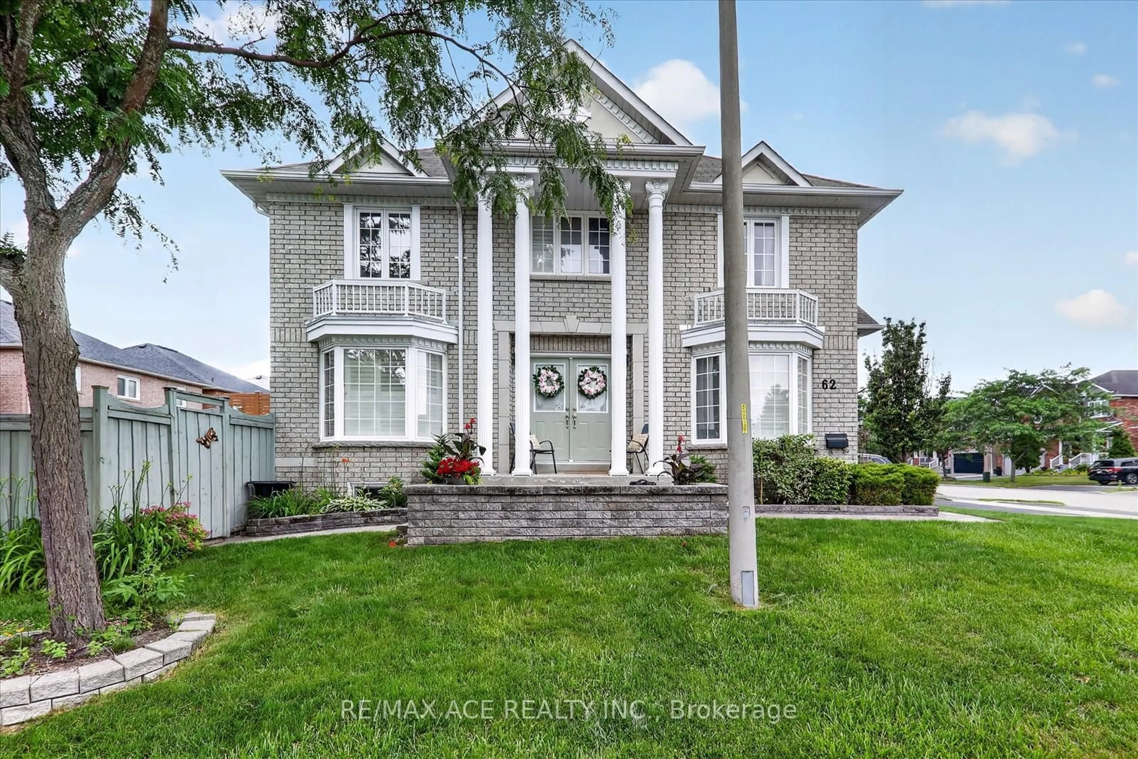 Home with vinyl exterior material, street for 62 Dent St, Ajax Ontario L1T 4Z5