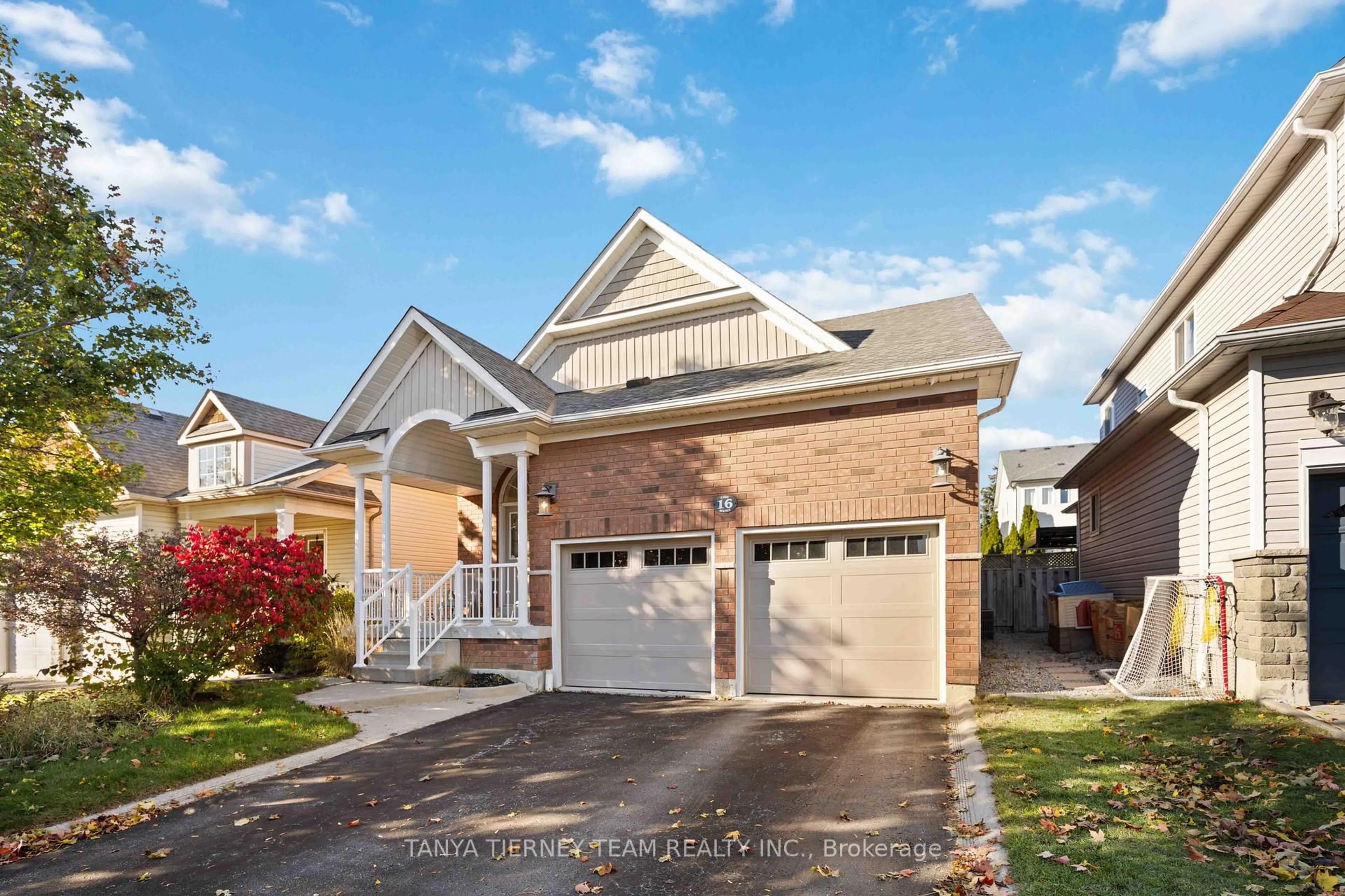 Home with brick exterior material, street for 16 Cody Ave, Whitby Ontario L1M 1K8