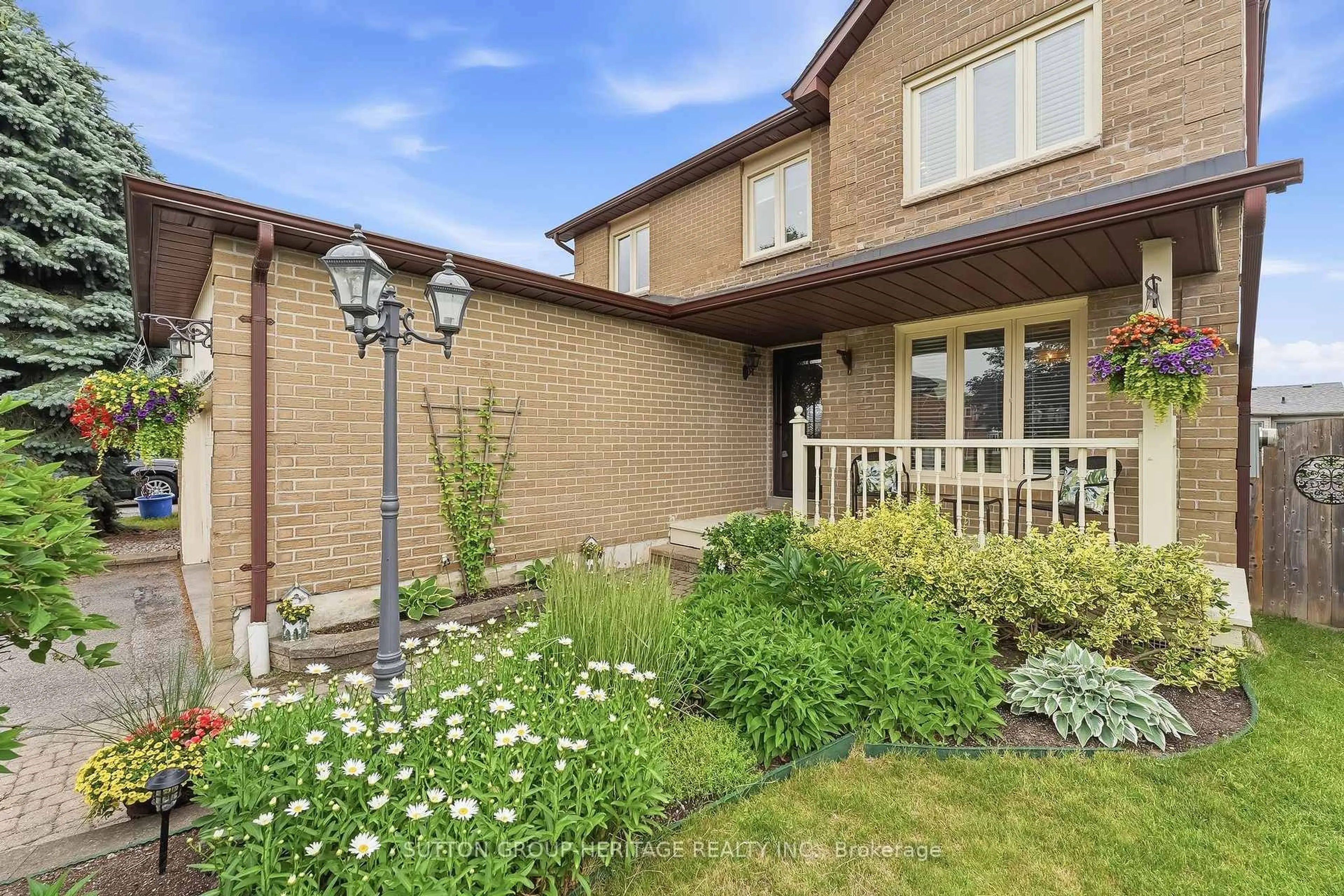 Home with brick exterior material, street for 42 Ritchie Ave, Ajax Ontario L1S 6R8