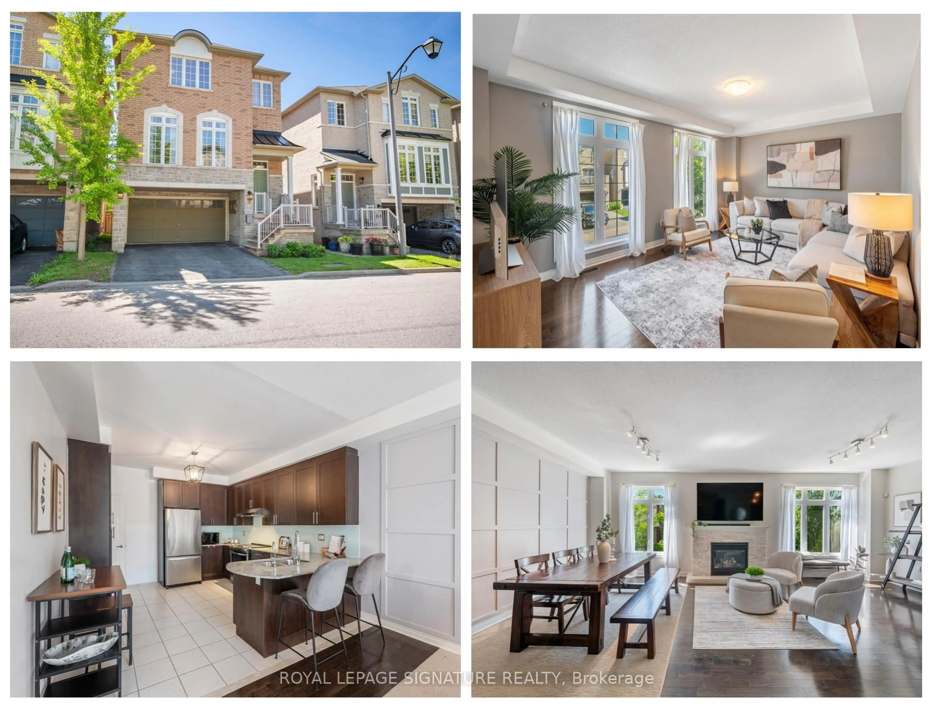 Open concept kitchen, ceramic/tile floor for 9 Mastwood Cres, Toronto Ontario M1C 0B3