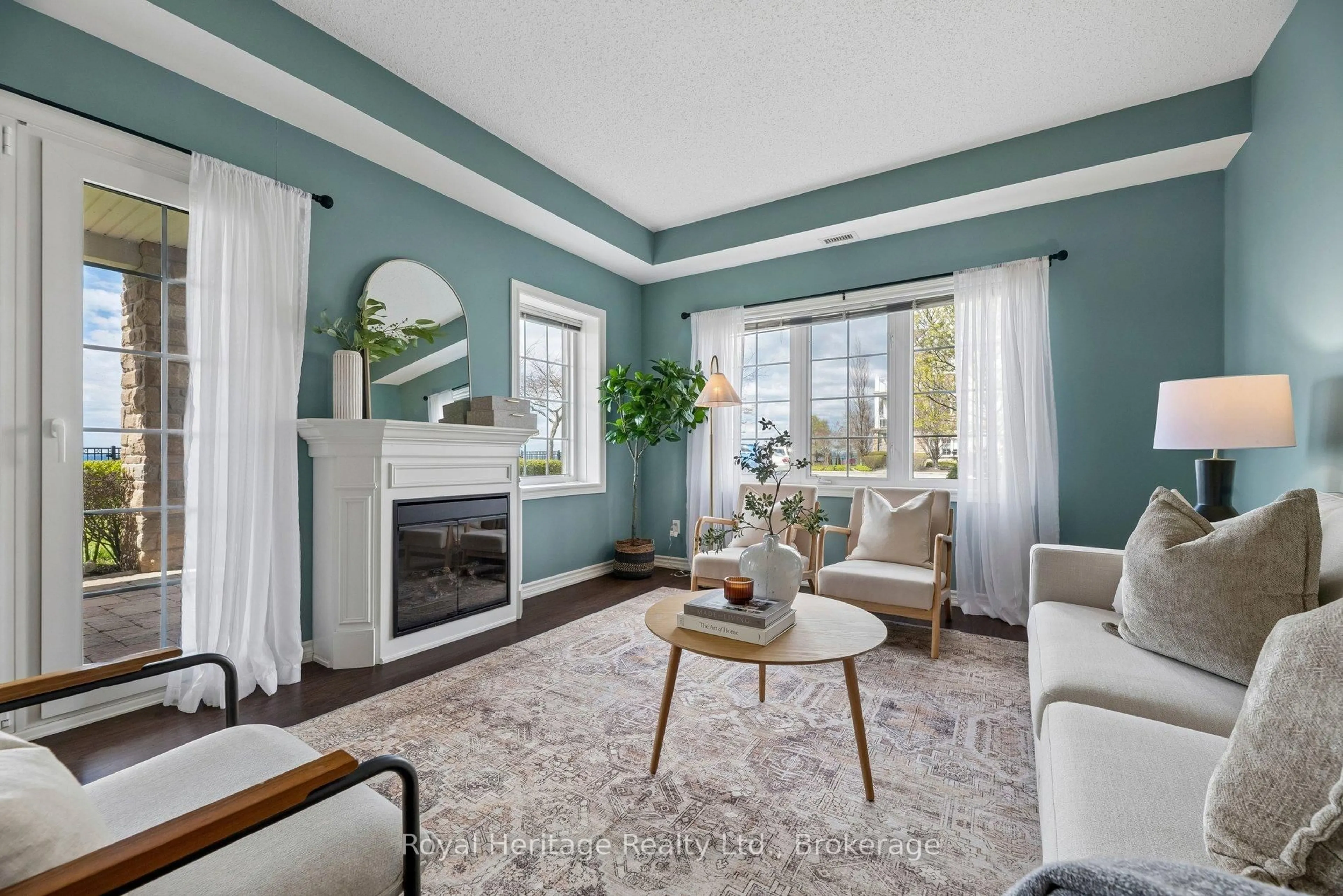 Living room with furniture, unknown for 385 Lakebreeze Dr #101, Clarington Ontario L1B 1P5