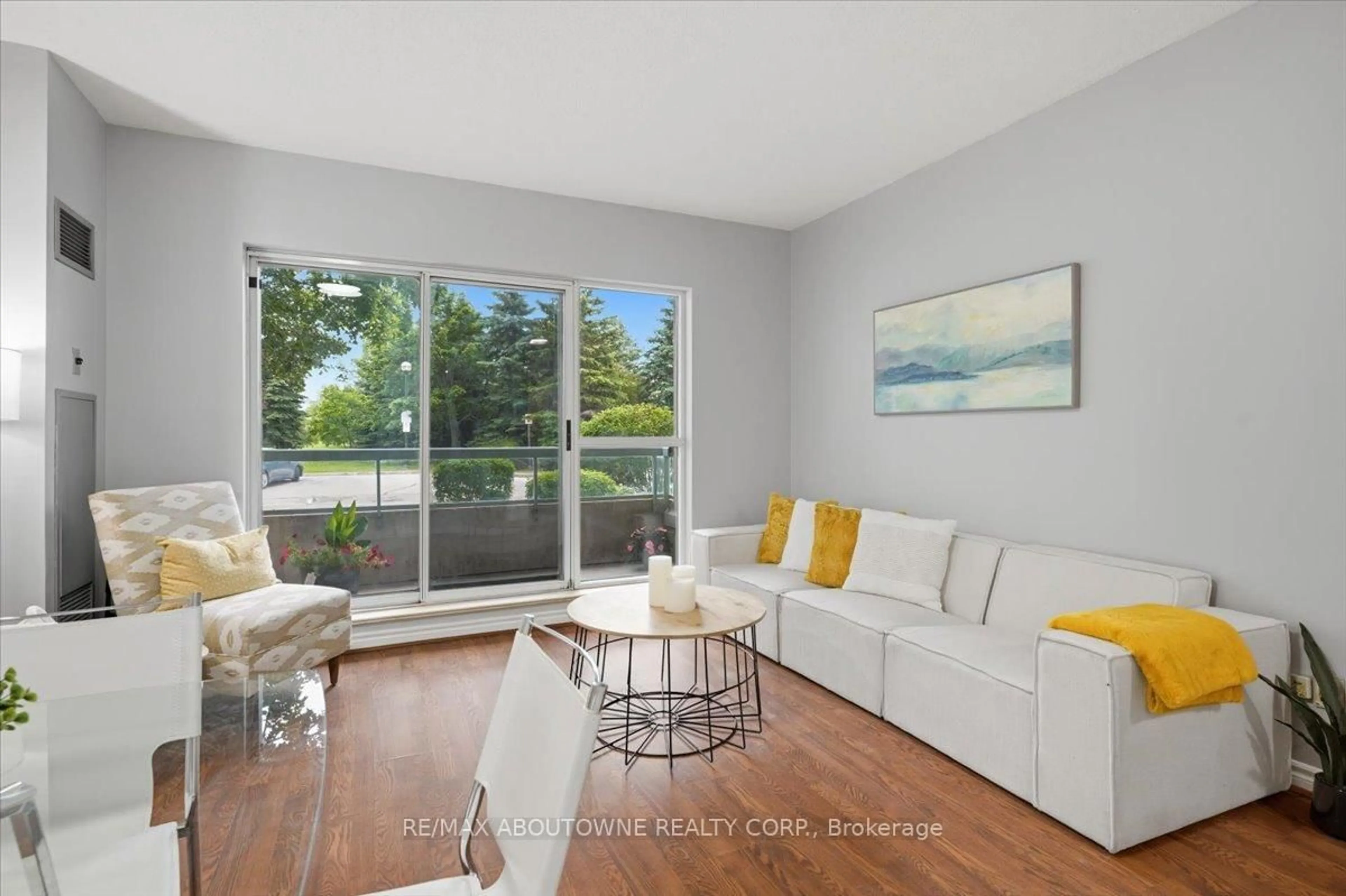 Living room with furniture, unknown for 5039 Finch Ave #108, Toronto Ontario M1S 5L6
