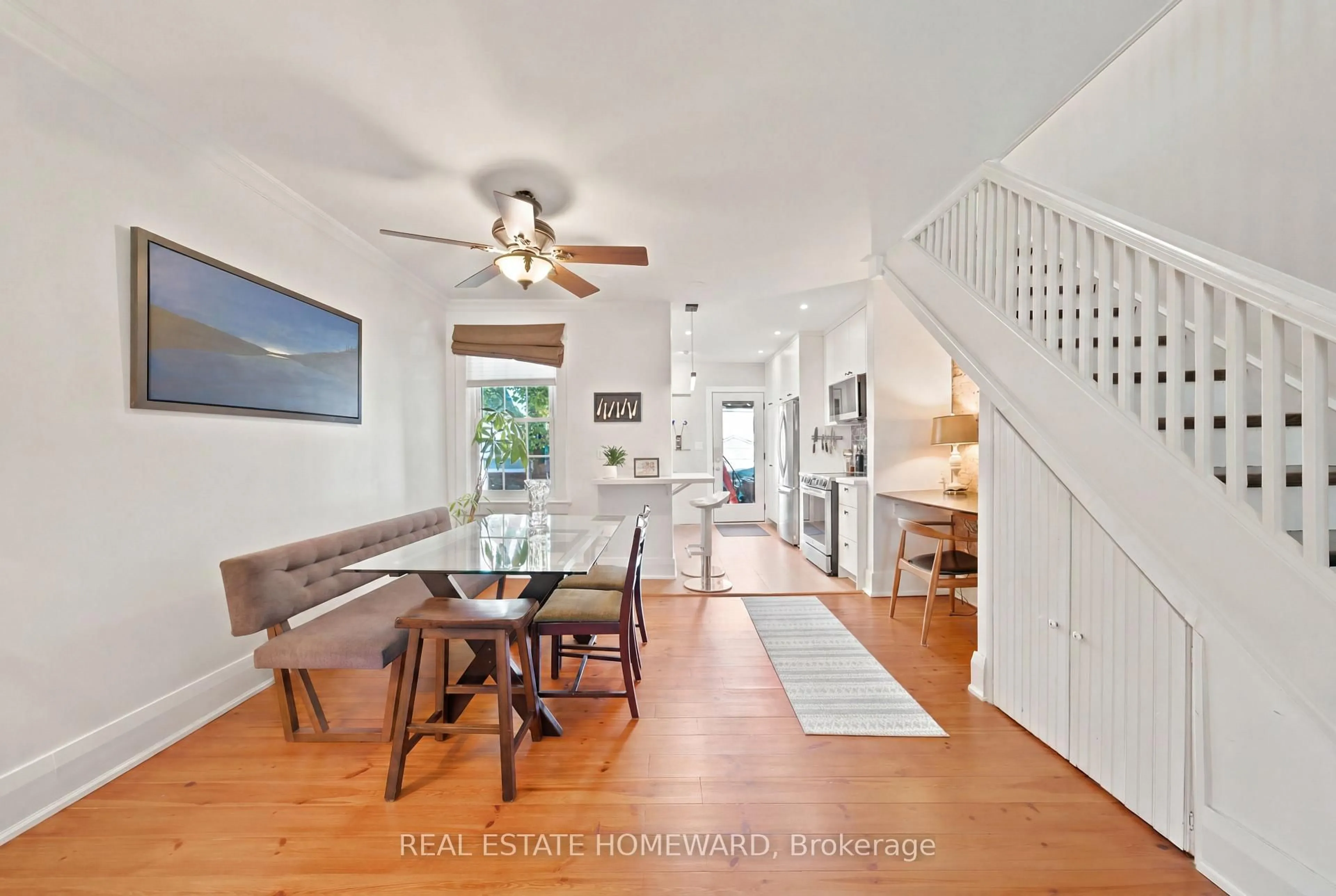 Open concept kitchen, unknown for 98 Drayton Ave, Toronto Ontario M4C 3L9