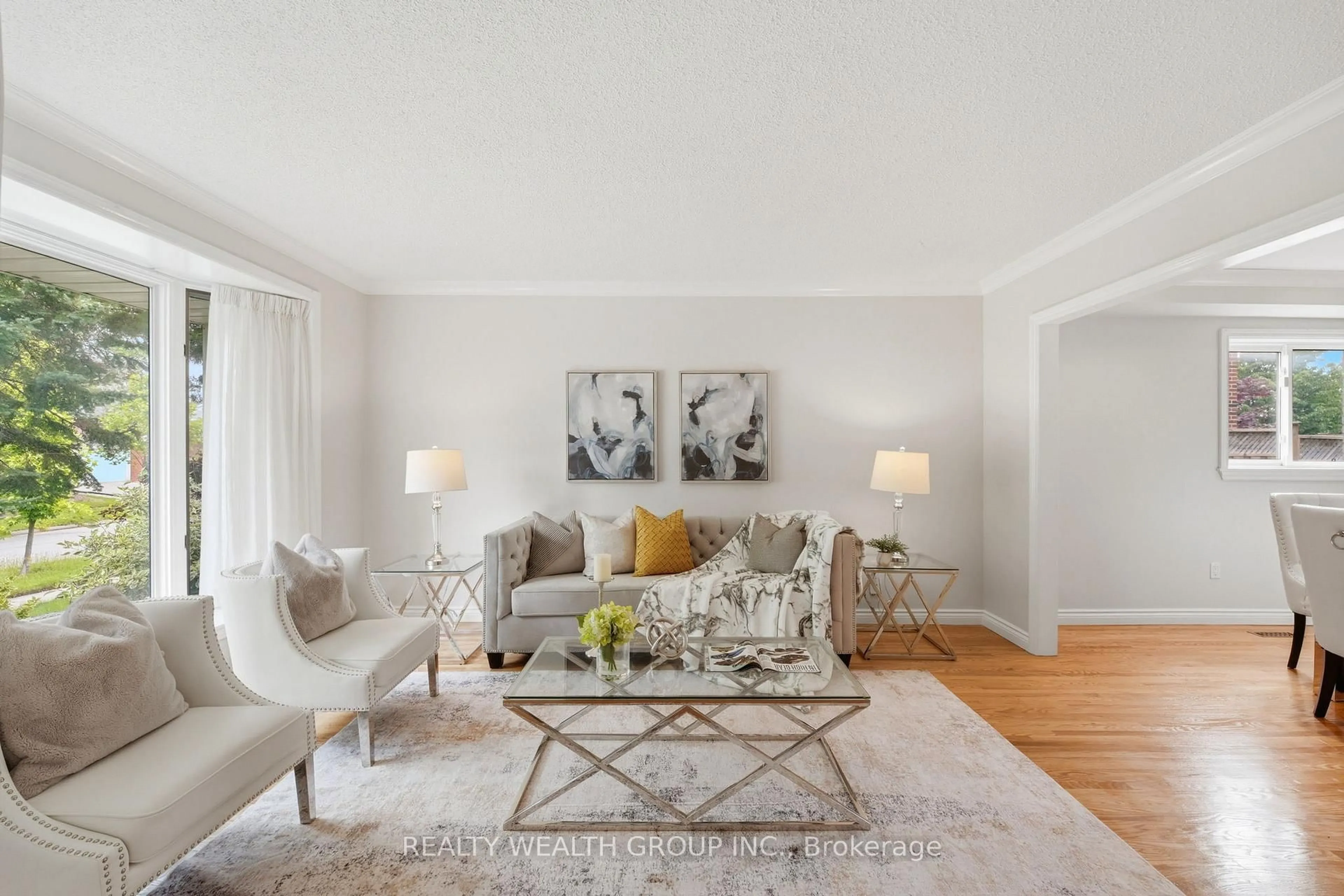 Living room with furniture, unknown for 23 Pipers Green Ave, Toronto Ontario M1S 3J9