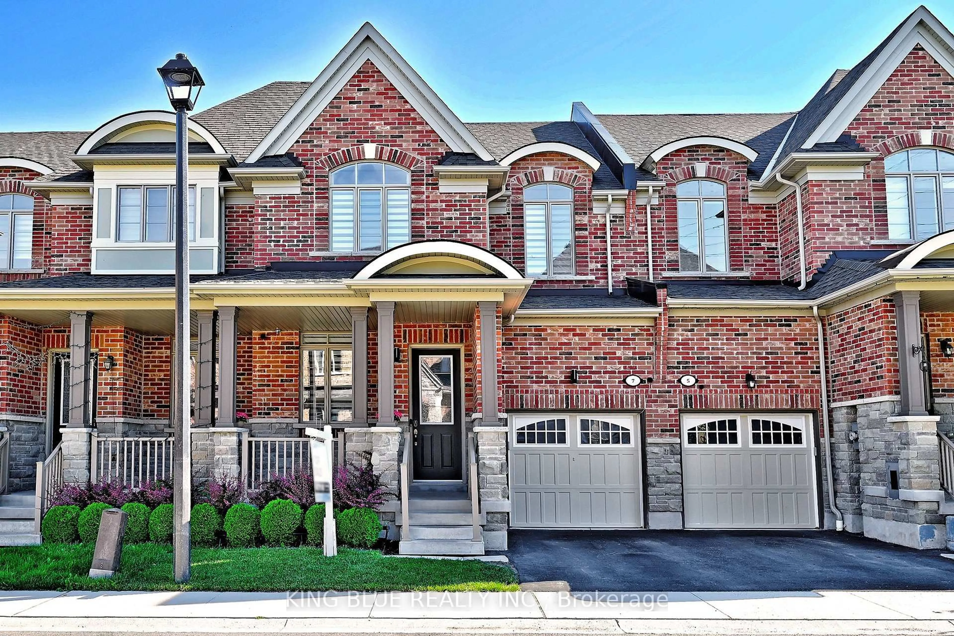 Home with brick exterior material, street for 7 Hardman Lane, Ajax Ontario L1T 4R1